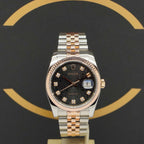 Rolex Datejust Rosé Dia - Ref: 116231 - aus 2010 - Box & Karte