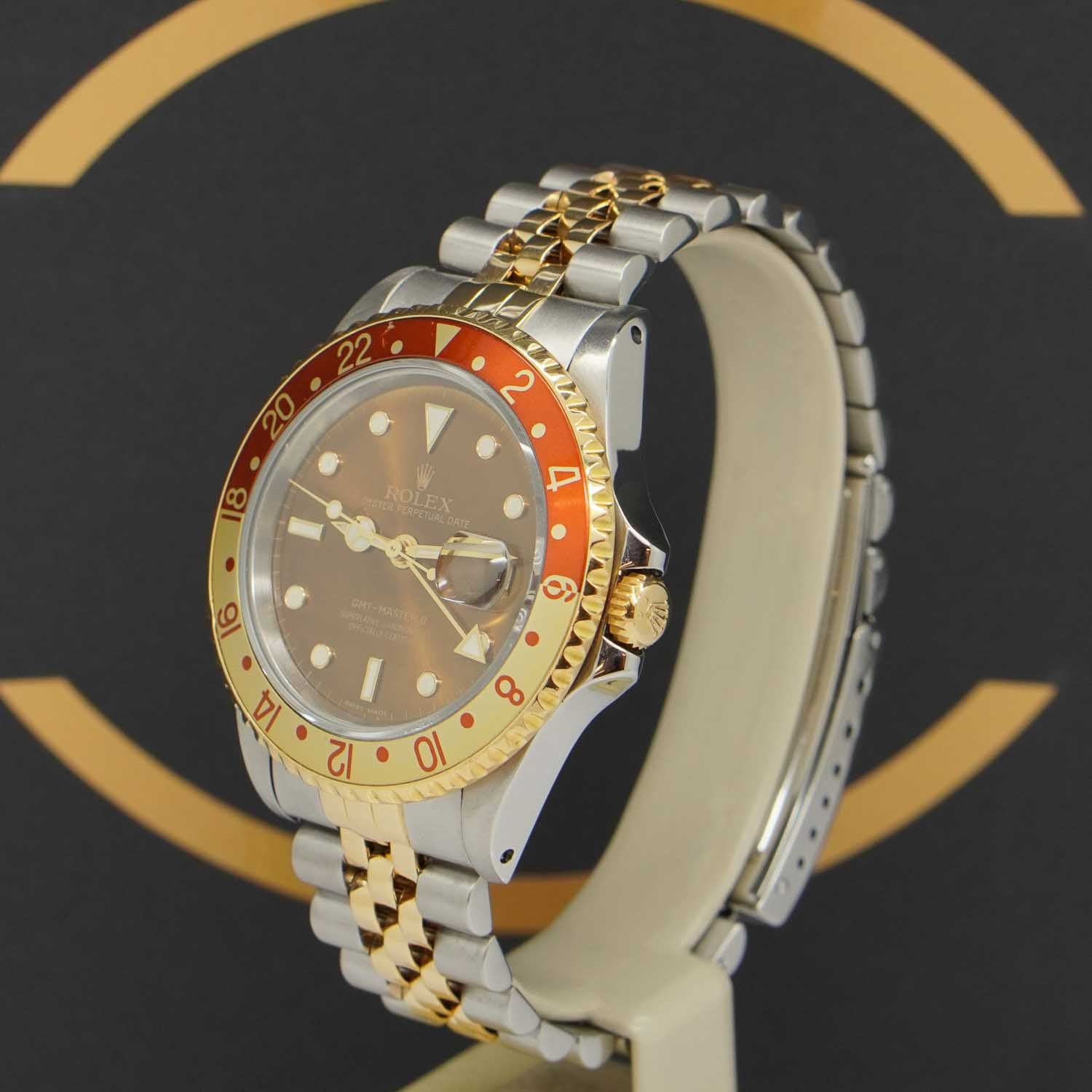 Rolex GMT-Master II 40 S/G "Tigerauge" - 16713 - 1998 - LC100 Fullset