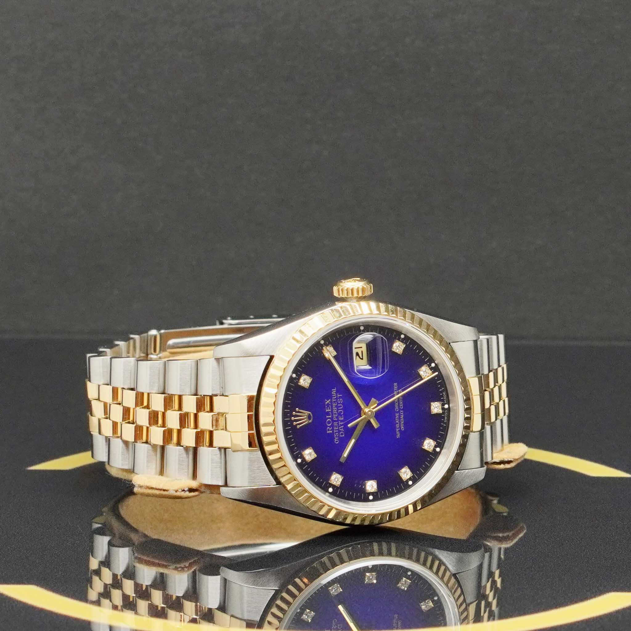 Rolex Datejust 36 S/G Dia - 16233 - 1993 - Rolex Box