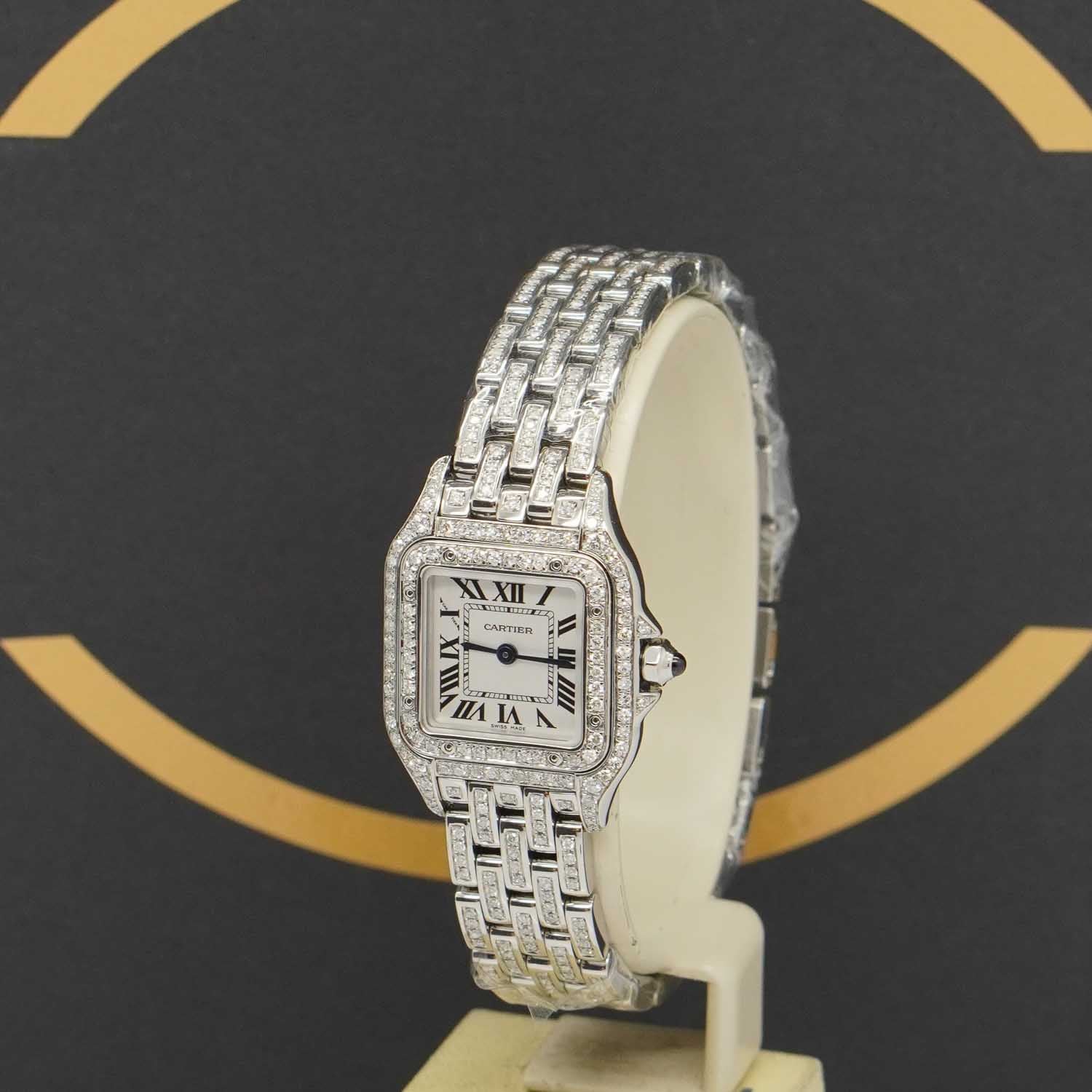 Cartier Panthére 23 Iced out - WSPN0006 - 2021 - Neu - Box & Karte