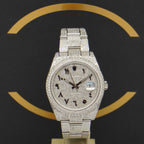 Rolex Datejust 41 Iced Out "Arabic" - 126300 - 2023 - NEU