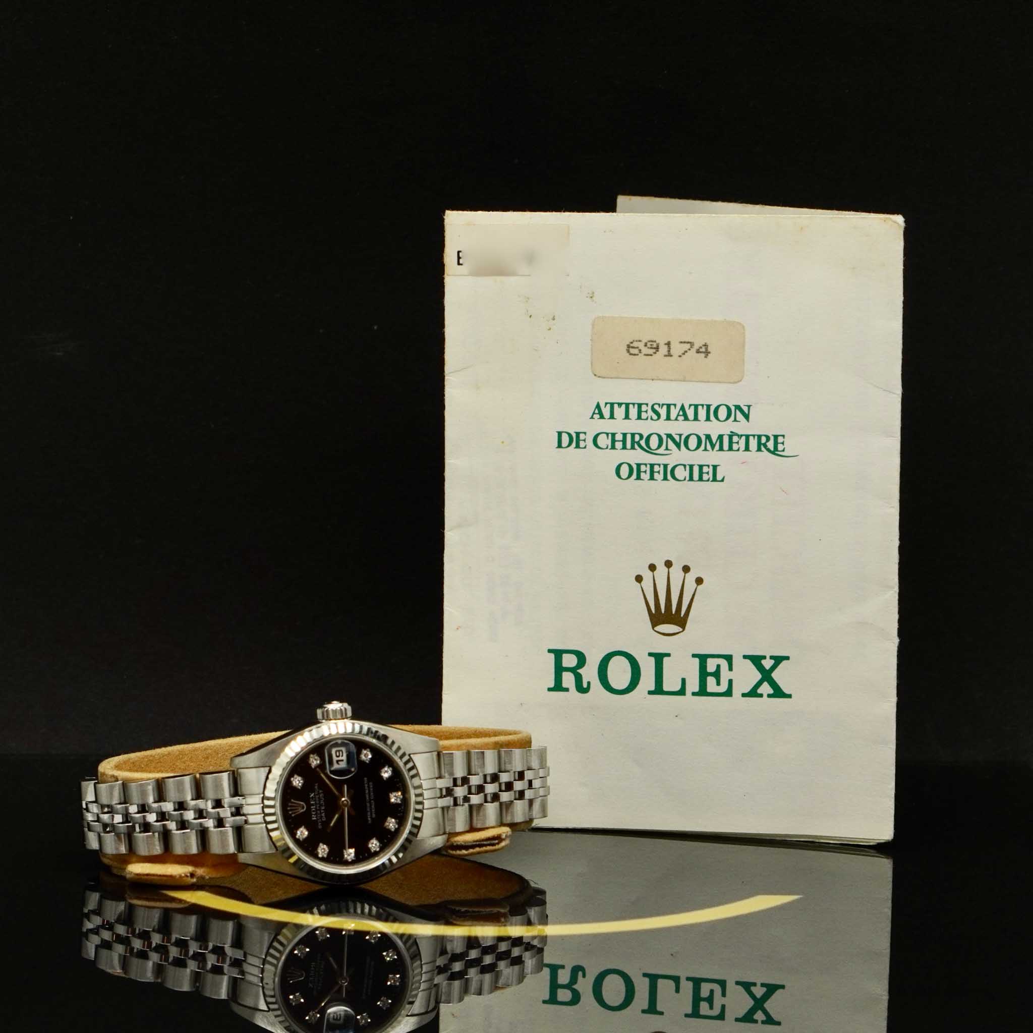 Rolex Lady Datejust - Ref: 69174 - aus 1992 - Rolex Box & Papiere