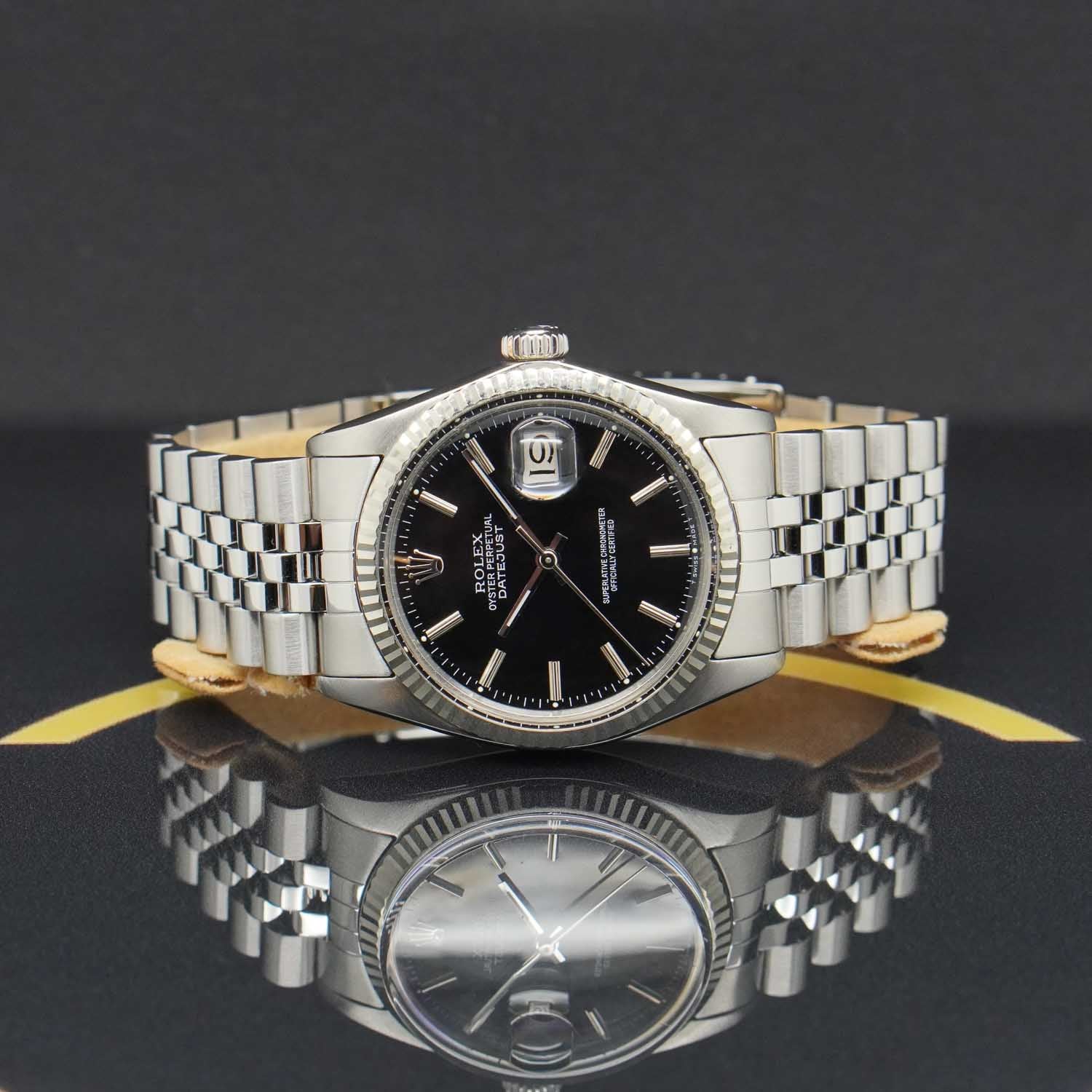 Rolex Datejust 36 - 16014 - 1987 - Rolex Box & Papiere