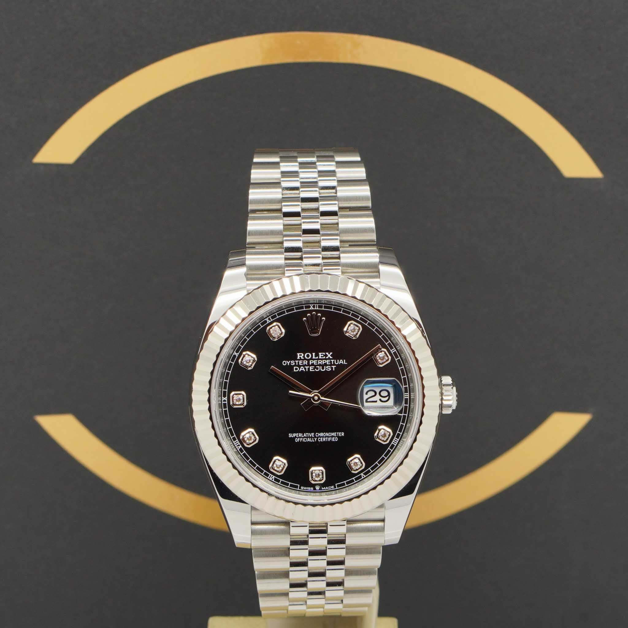 Rolex Datejust 41 Dia - Ref: 126334 - aus 2023 - Fullset mit EKR