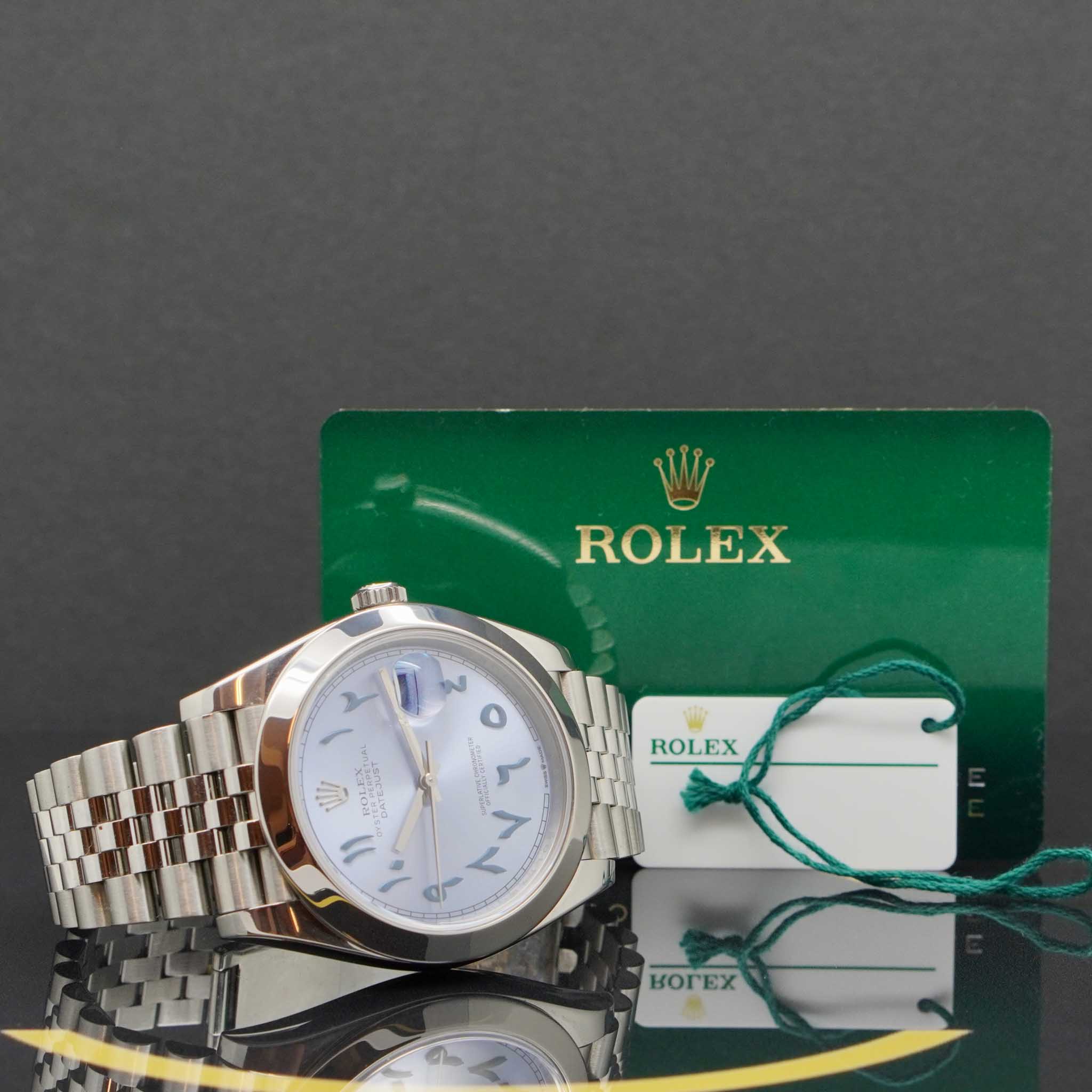 Rolex Datejust 41 "Arabic" - Ref: 126300 - aus 12/2020 - Fullset