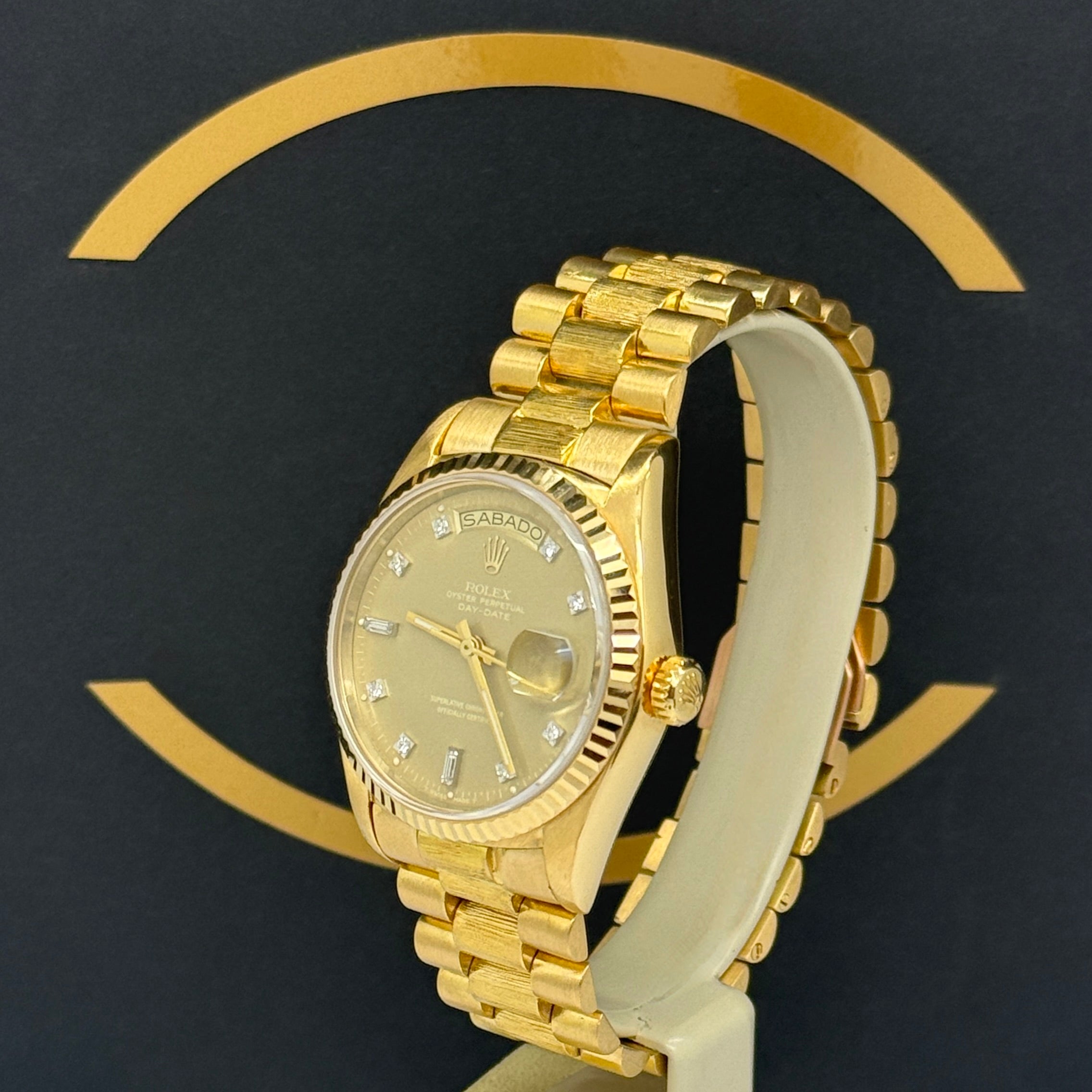 Rolex Day Date 36 Dia - Ref: 18038 - aus 1987 - Rolex Box