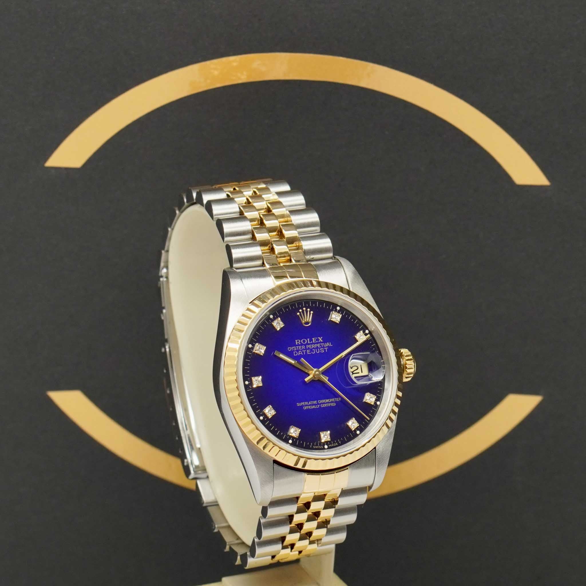 Rolex Datejust 36 S/G Dia - 16233 - 1993 - Rolex Box