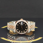 Rolex Datejust Rosé Dia - Ref: 116231 - aus 2010 - Box & Karte