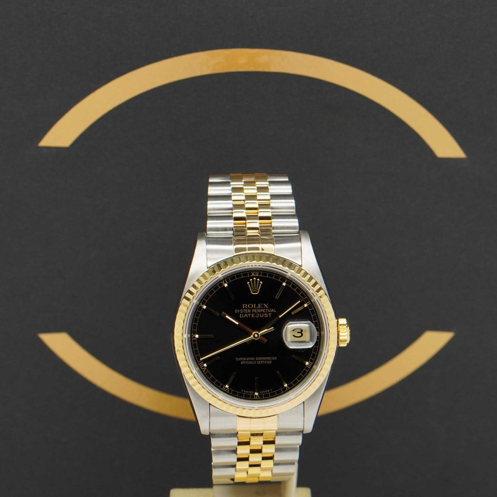 Rolex Datejust S/G - Ref: 16233 - aus 1995 - FULLSET