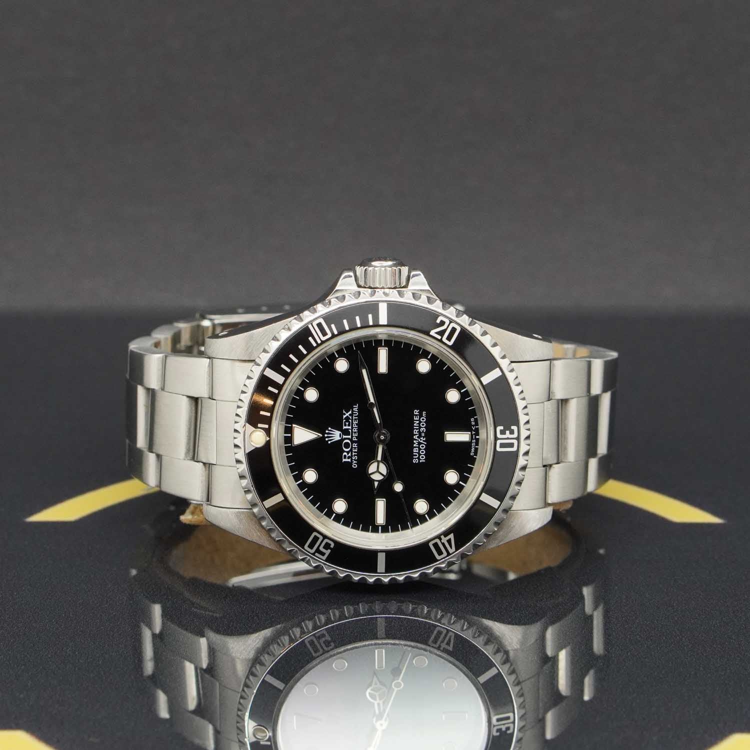 Rolex Submariner No Date 40 - 14060 - 1994 - LC100 Box & Papiere