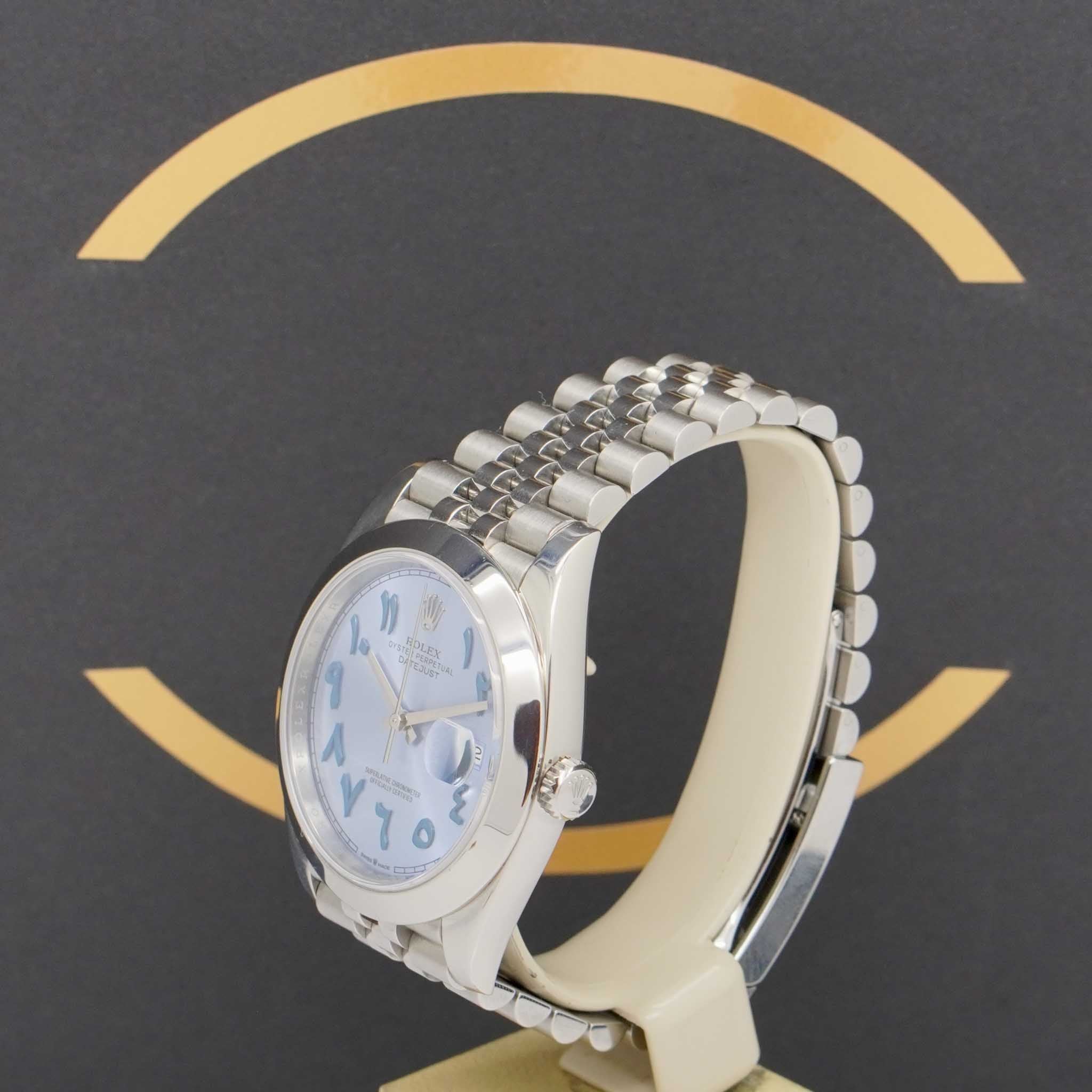 Rolex Datejust 41 "Arabic" - Ref: 126300 - aus 12/2020 - Fullset