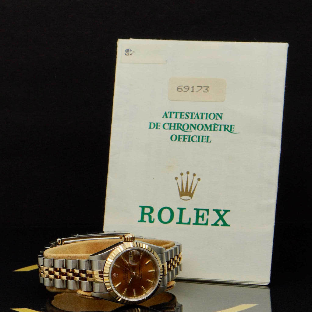Rolex Lady Datejust 26 - Ref: 69173 - aus 1995 - FULLSET