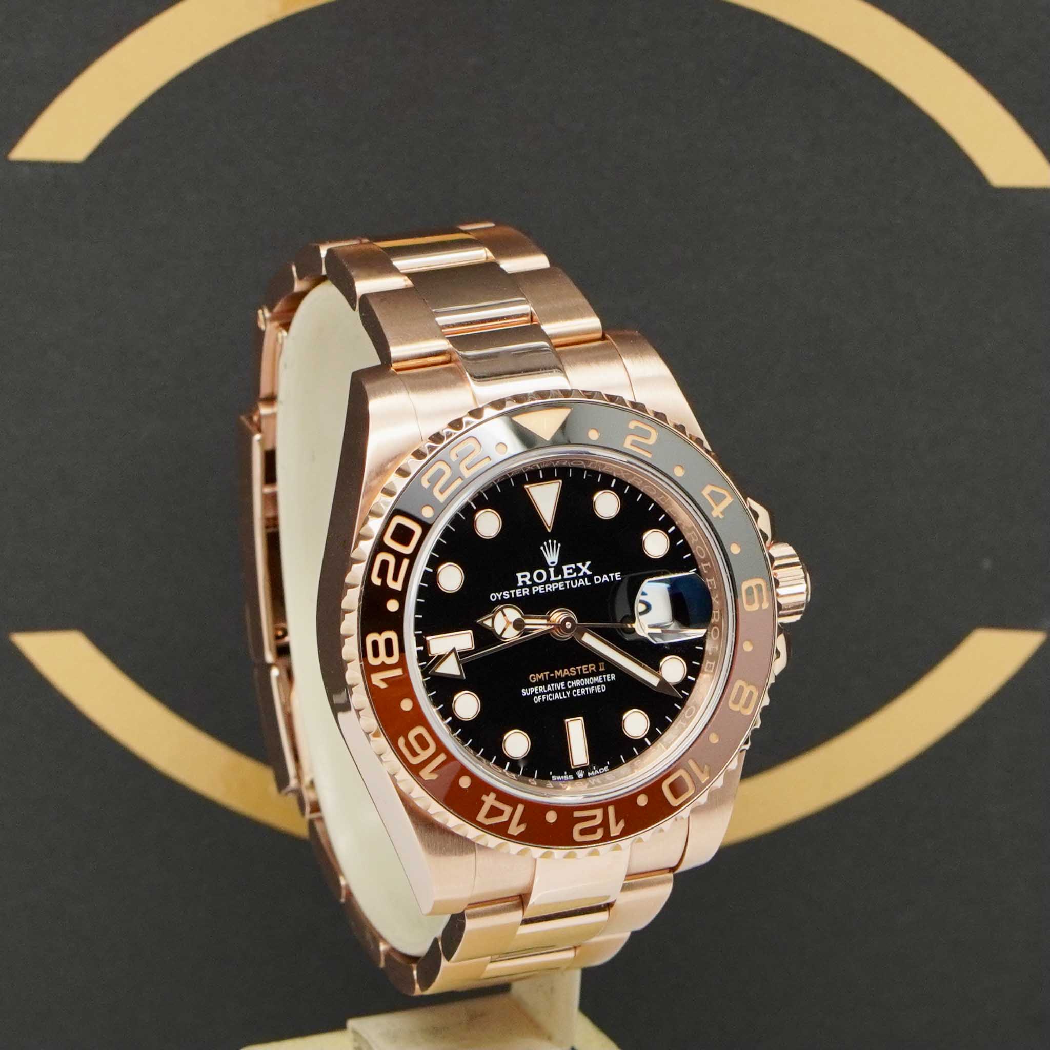 Rolex GMT Master II Rootbeer - Ref: 126715CHNR - aus 2022 - FULLSET
