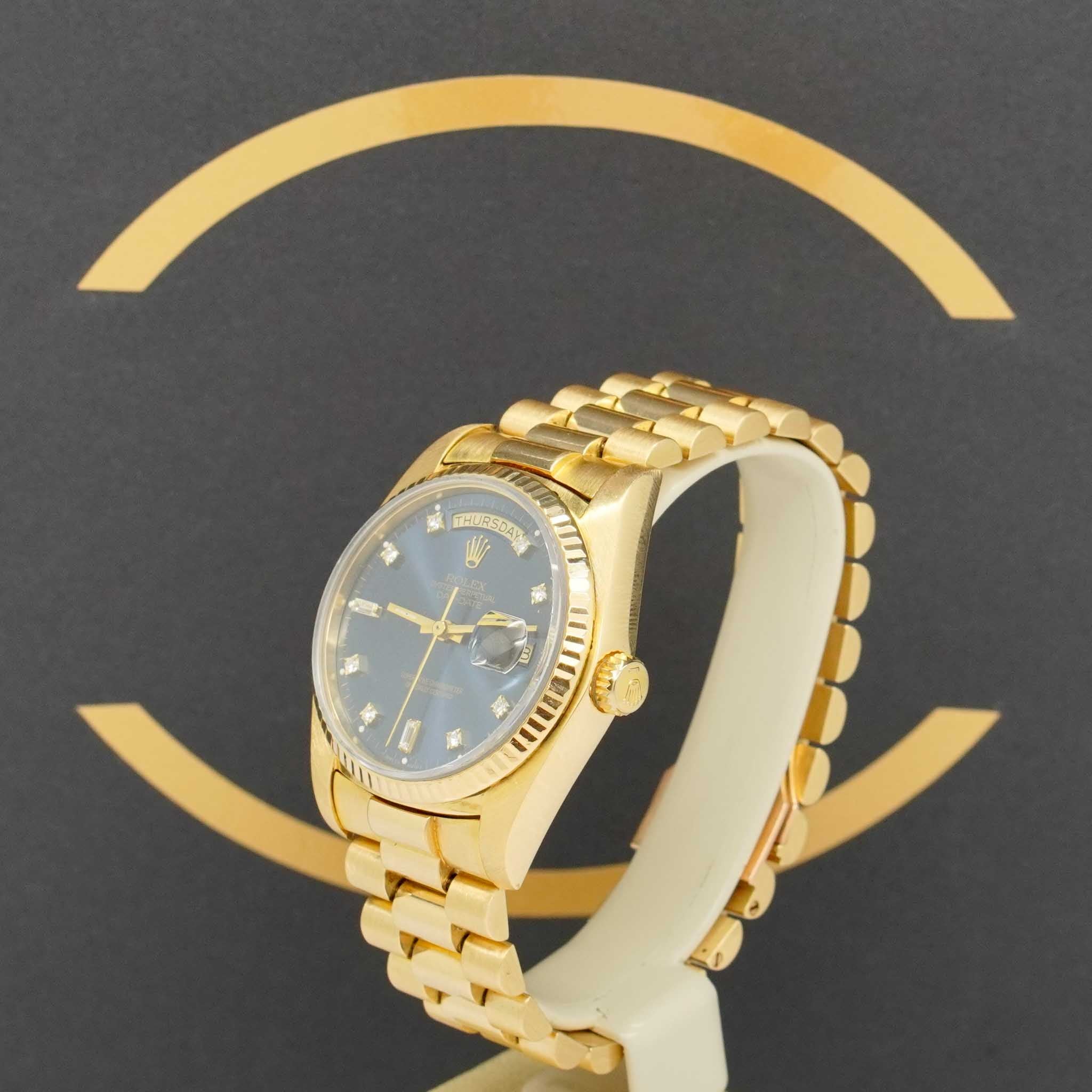 Rolex Day Date 36 - Ref: 18038 - aus 1983 - Box & Papiere - LC 100