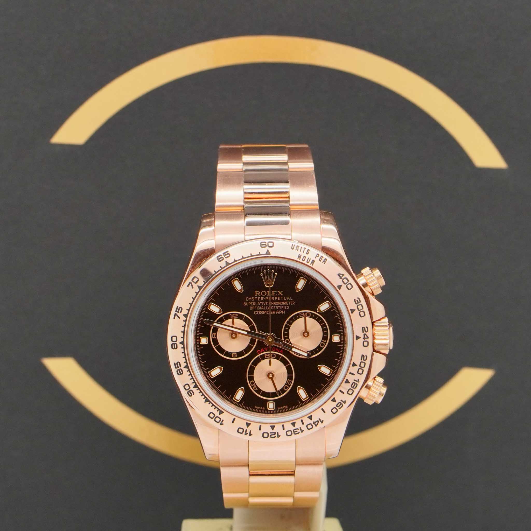 Rolex Daytona Rosegold - 116505 - 2011 - EU FULLSET