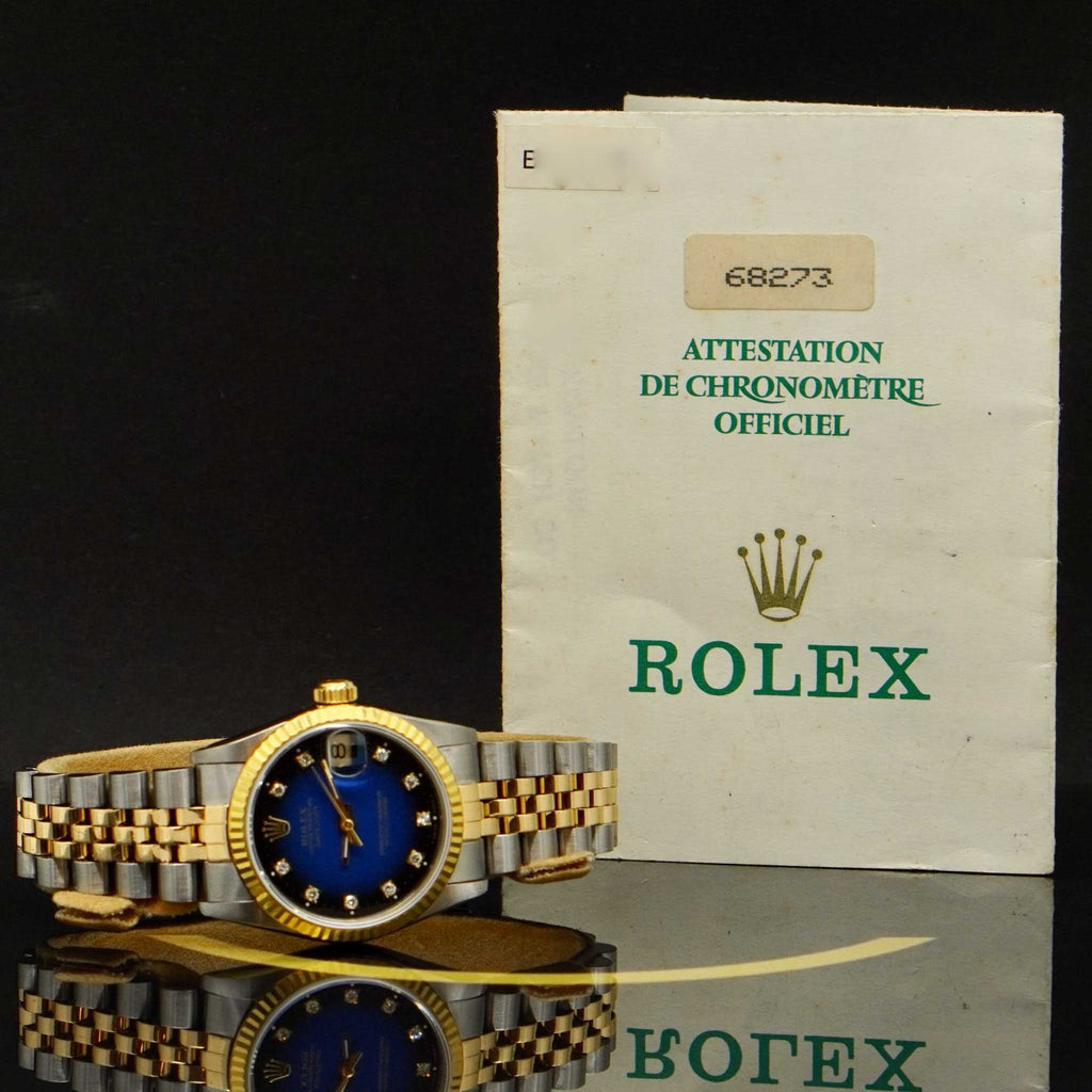 Rolex Datejust 31 - Ref: 68273 - aus 1991 - Rolex Box & Papiere