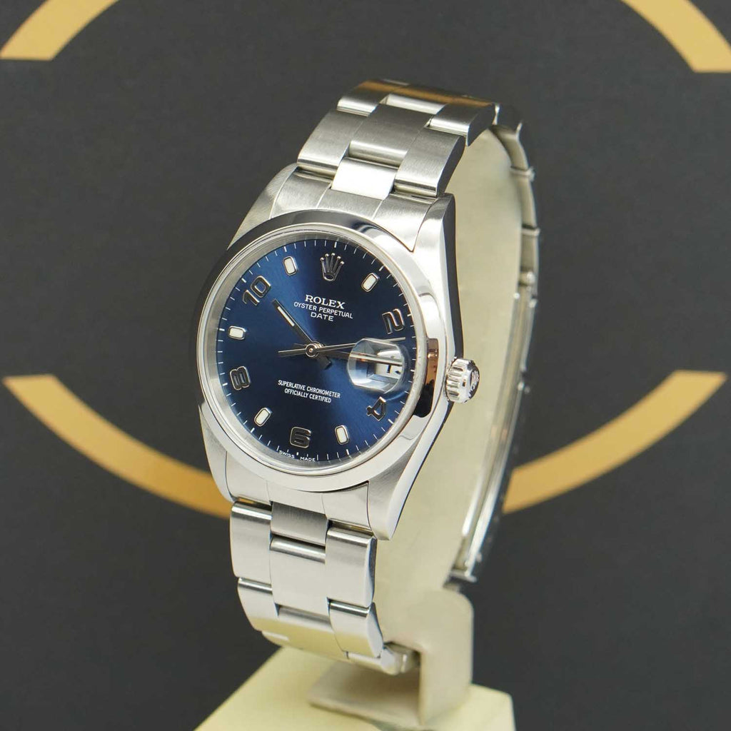 Rolex Oyster Perpetual Date 34 - 15200 - 2001 - Rolex Box