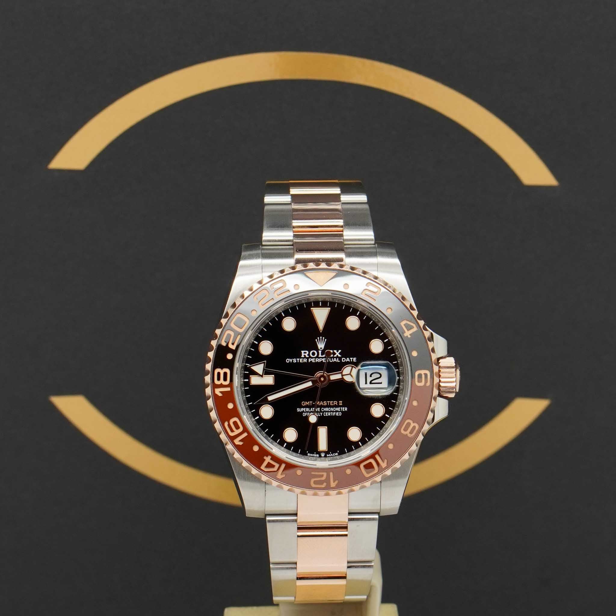 Rolex GMT Master II Rootbeer - Ref: 126711CHNR - aus 2022 - FULLSET