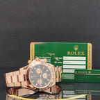 Rolex Daytona Rosegold - 116505 - 2011 - EU FULLSET