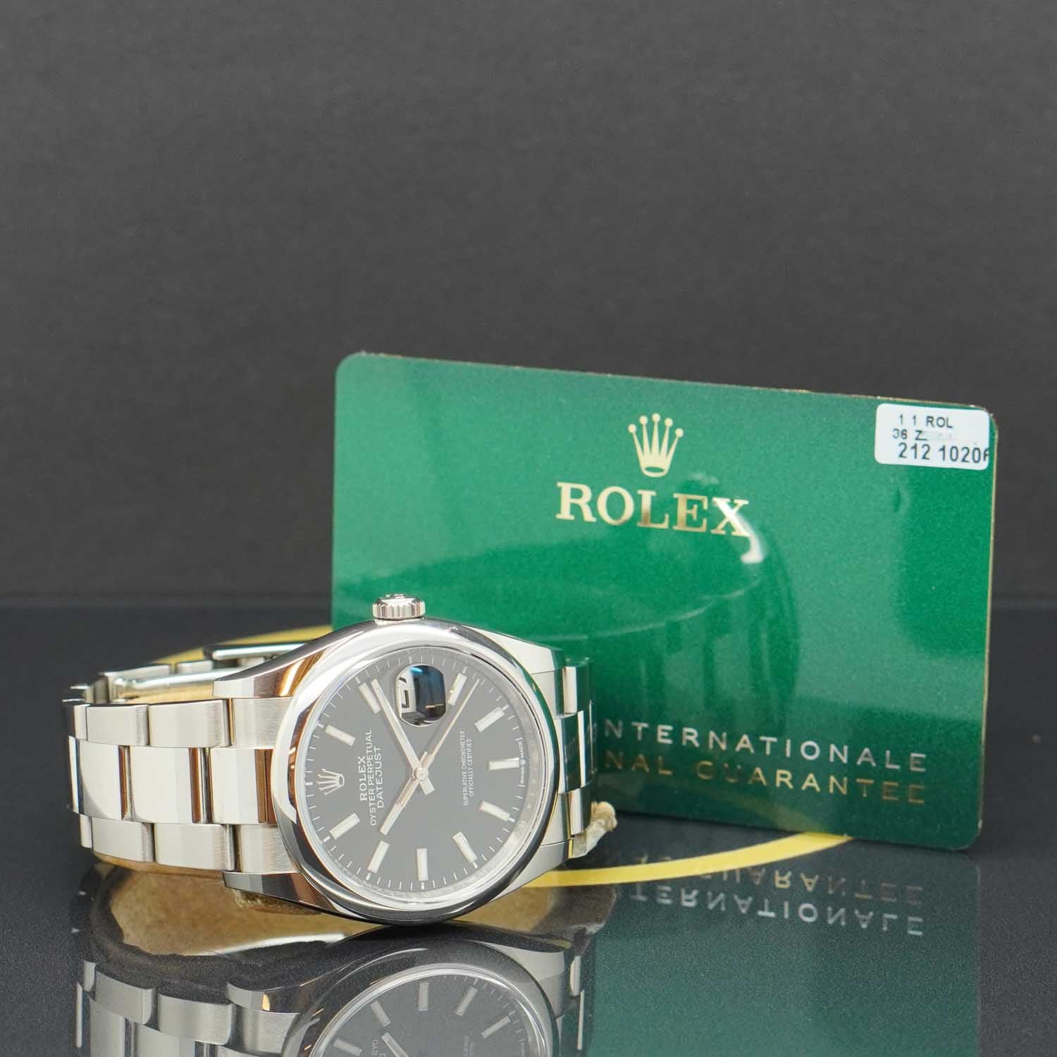 Rolex Datejust 36 - 126200 - 2021 - Fullset