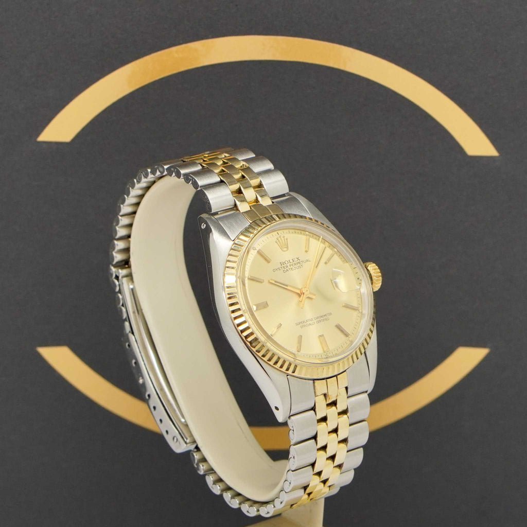 Rolex Datejust S/G - Ref: 1601 - aus 1973 - Fullset