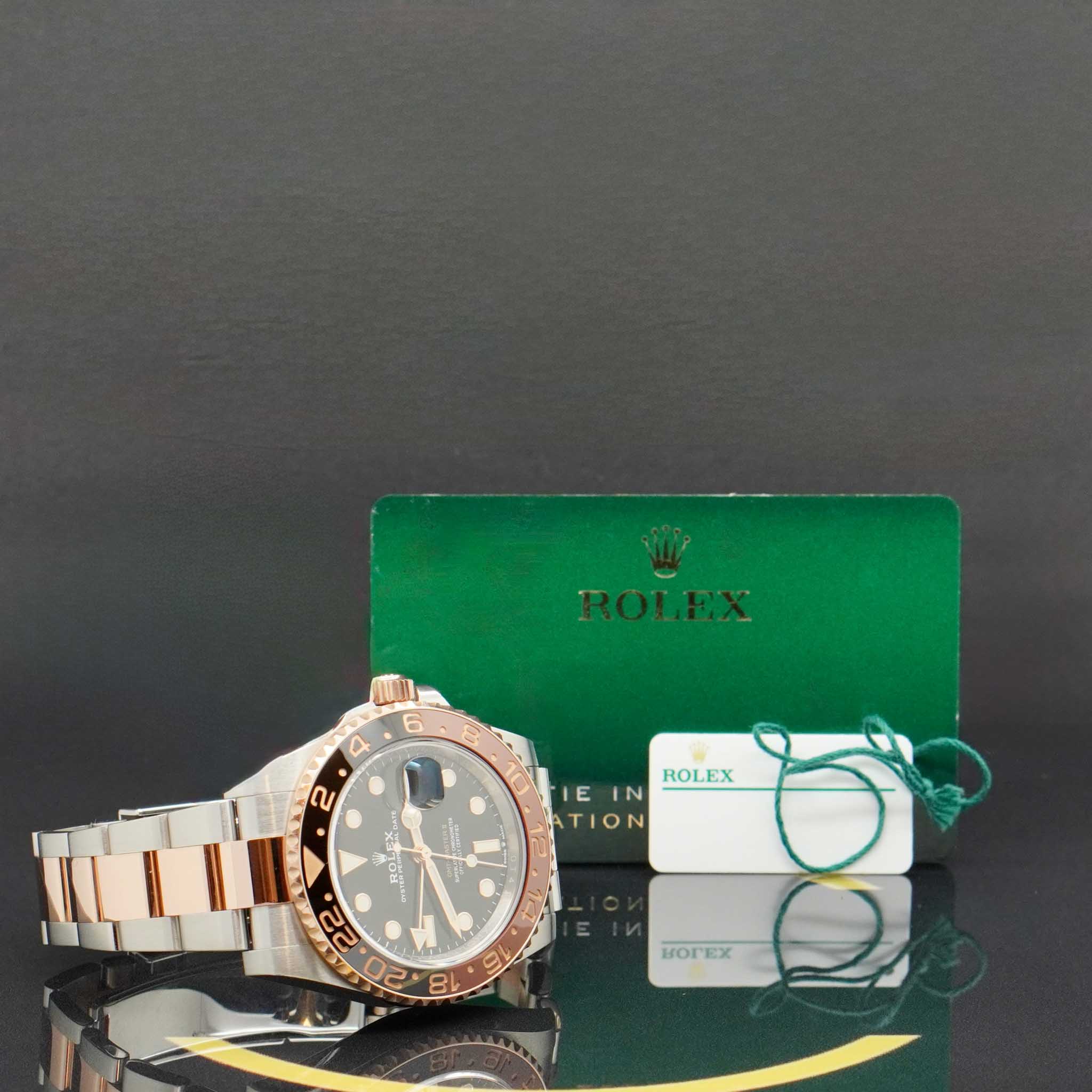 Rolex GMT Master II Rootbeer - Ref: 126711CHNR - aus 2022 - FULLSET