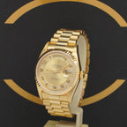 Rolex Day Date Dia - Ref: 18238 - aus 1991 - Rolex Box & Papiere