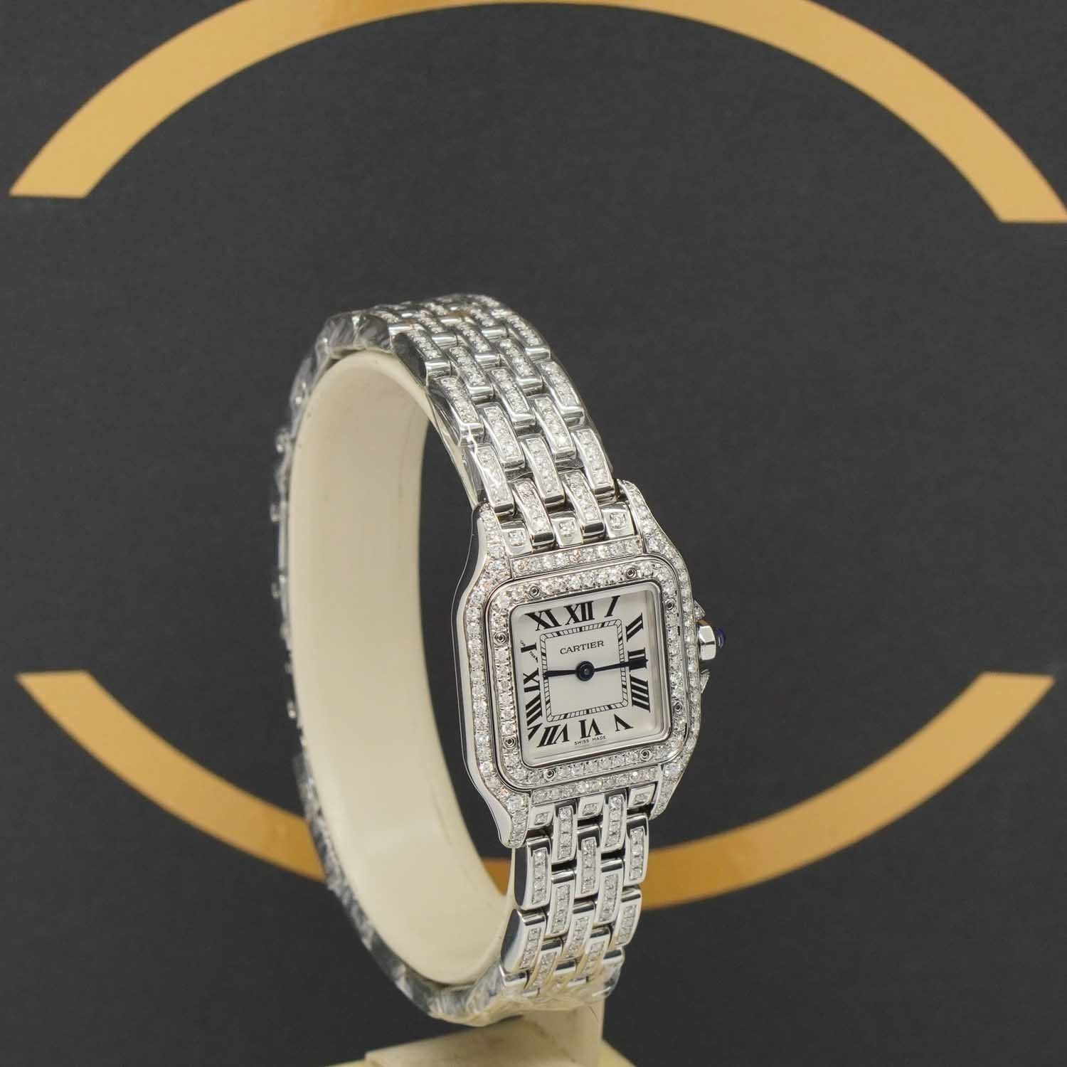 Cartier Panthére 23 Iced out - WSPN0006 - 2021 - Neu - Box & Karte