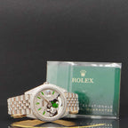 Rolex Datejust 41 Iced Out "Monopoly" - 126300 - 2020 - NEU