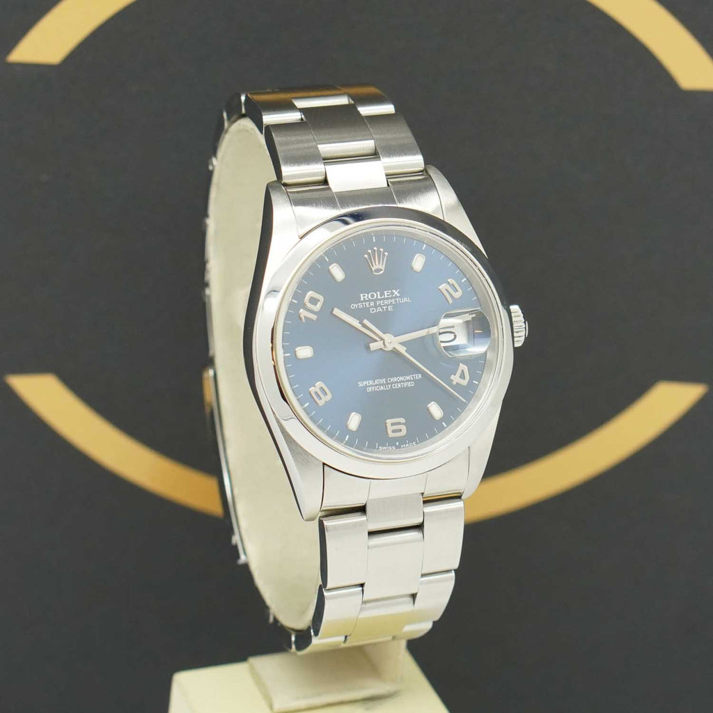 Rolex Oyster Perpetual Date 34 - 15200 - 2001 - Rolex Box