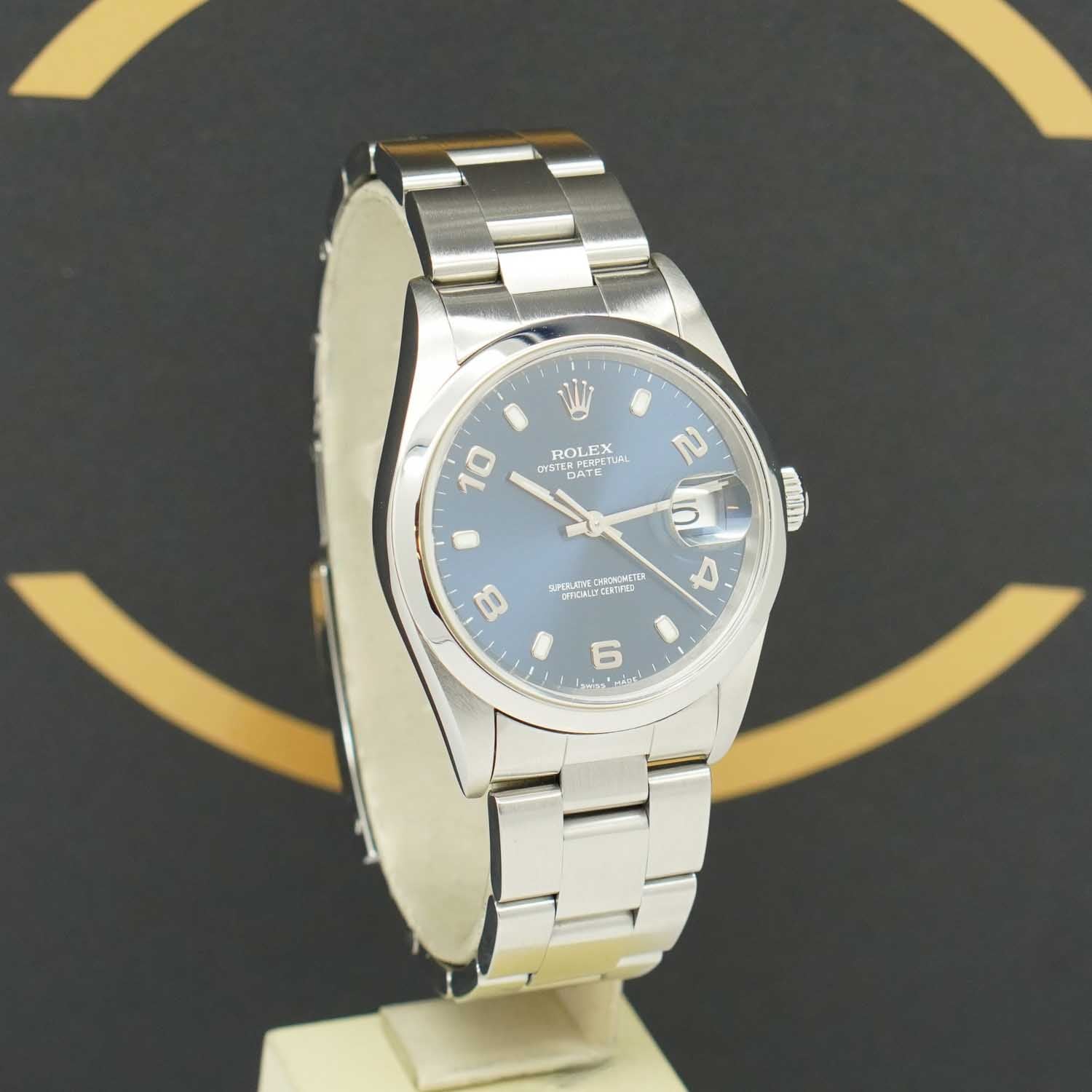 Rolex Oyster Perpetual Date 34 - 15200 - 2001 - Rolex Box