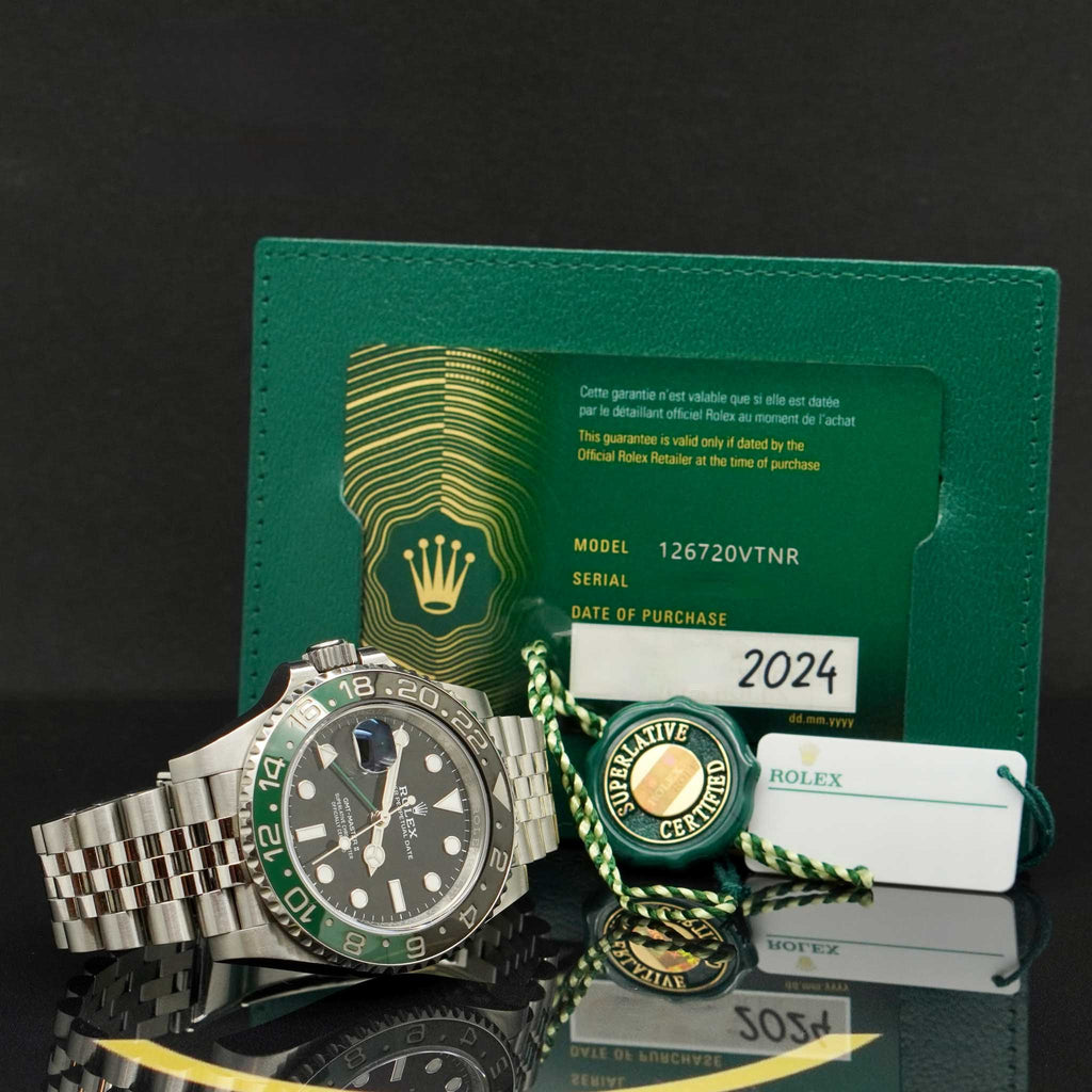 Rolex GMT Master II "Sprite" - Ref: 126720VTNR - 12/2024 - FULLSET - LC 100 EKR