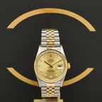 Rolex Datejust 36 S/G Dia - 16233 - 1998 - Rolex Box