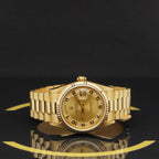 Rolex Day Date Dia - Ref: 18238 - aus 1991 - Rolex Box & Papiere