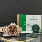 Rolex Yachtmaster Rosé 37 - Ref: 268621 - aus 2017 - LC 100 FULLSET