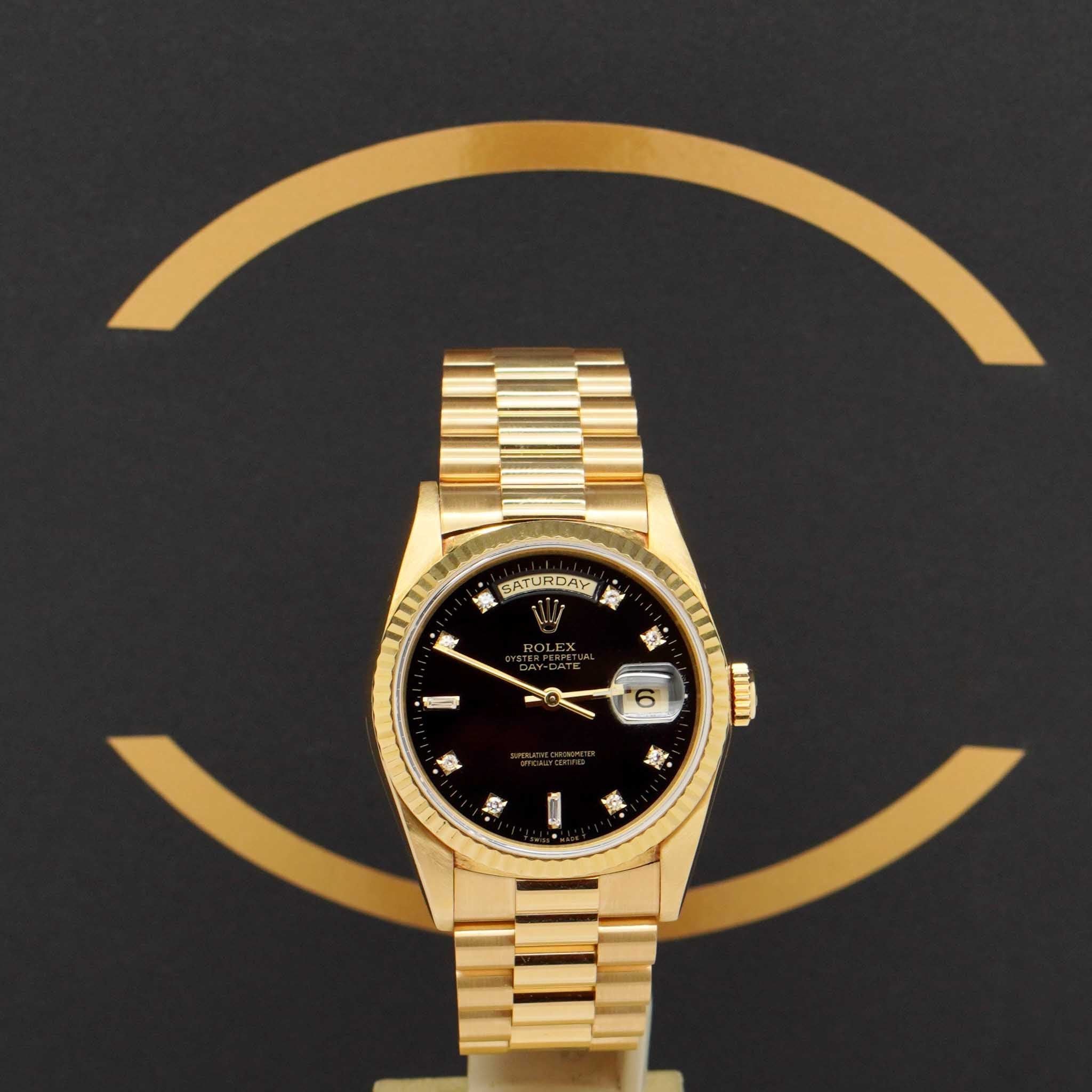 Rolex Day-Date 36 Dia - Ref: 18238 - aus 1991 - Rolex Box