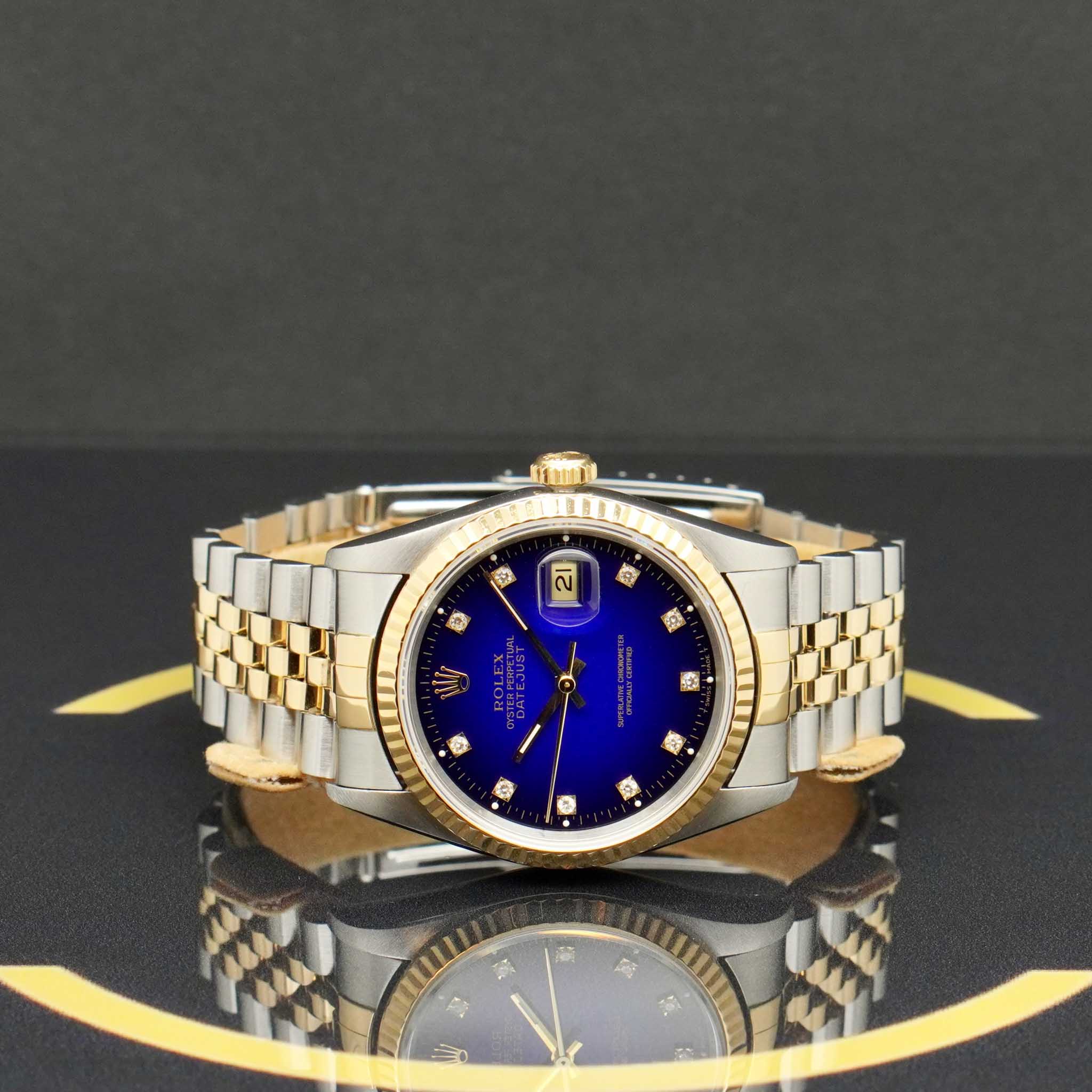 Rolex Datejust 36 S/G Dia - 16233 - 1993 - Rolex Box