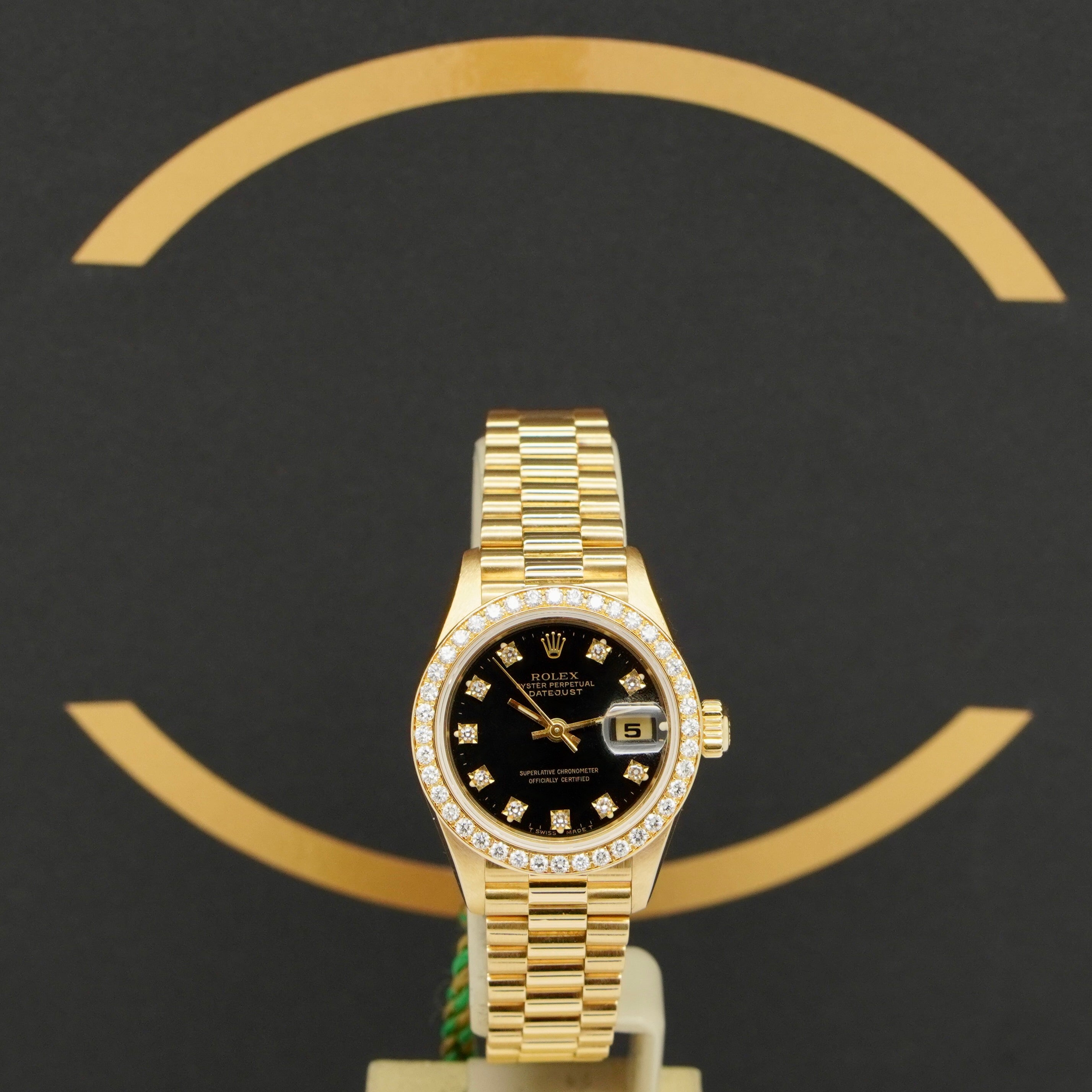 Rolex Lady Datejust Dia - Ref: 69138 - aus 99 - LC 100 FULLSET