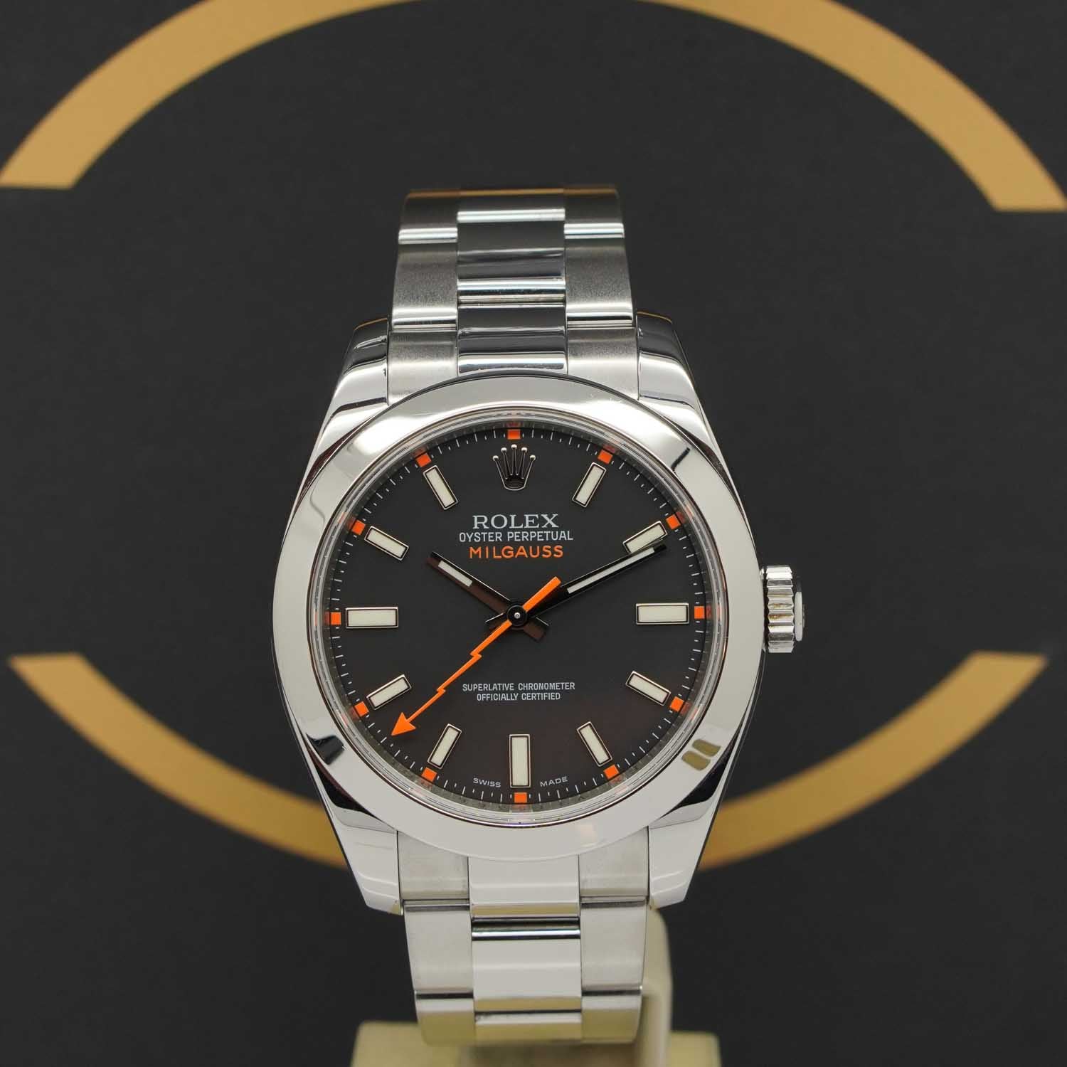 Rolex Milgauss 40 - 116400 - 2009 - Rolex Box & EU Karte