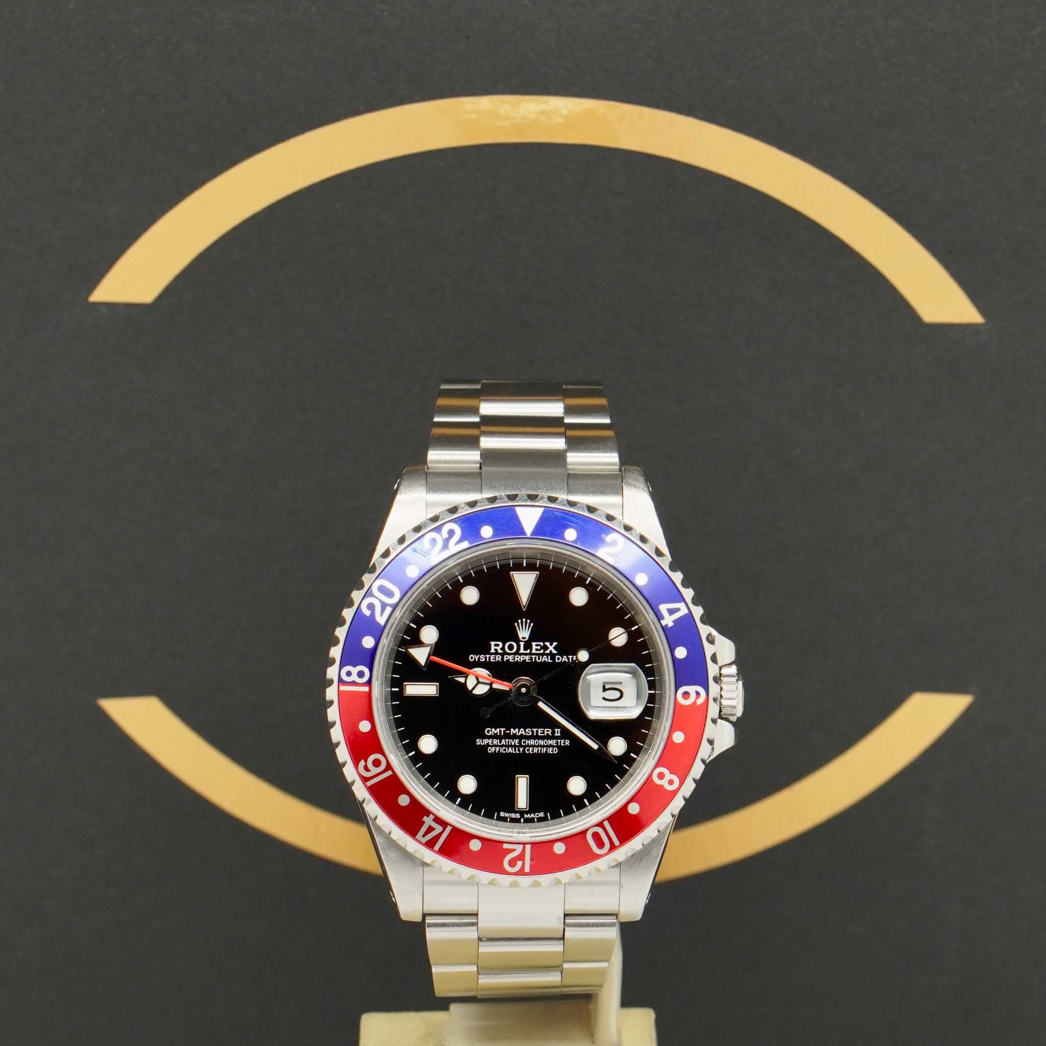 Rolex GMT Master II "Pepsi" - Ref: 16710 - aus 2003 - Fullset