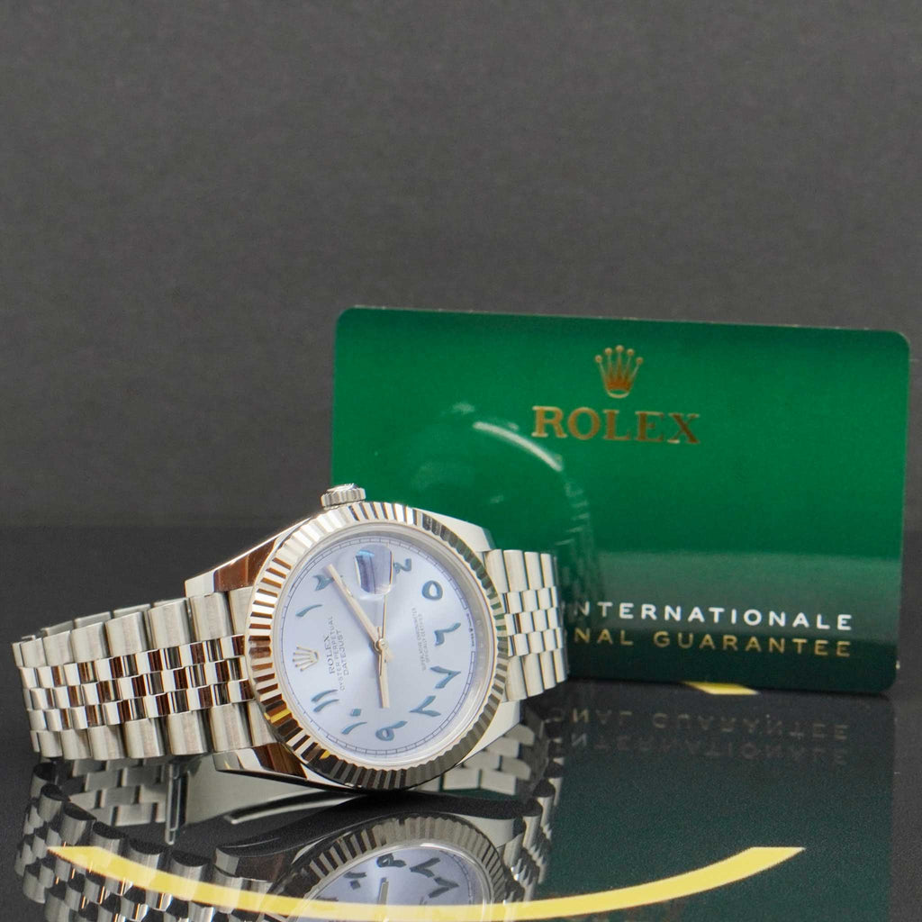 Rolex Datejust 41 Arabic - 126334 - aus 2023 - Fullset