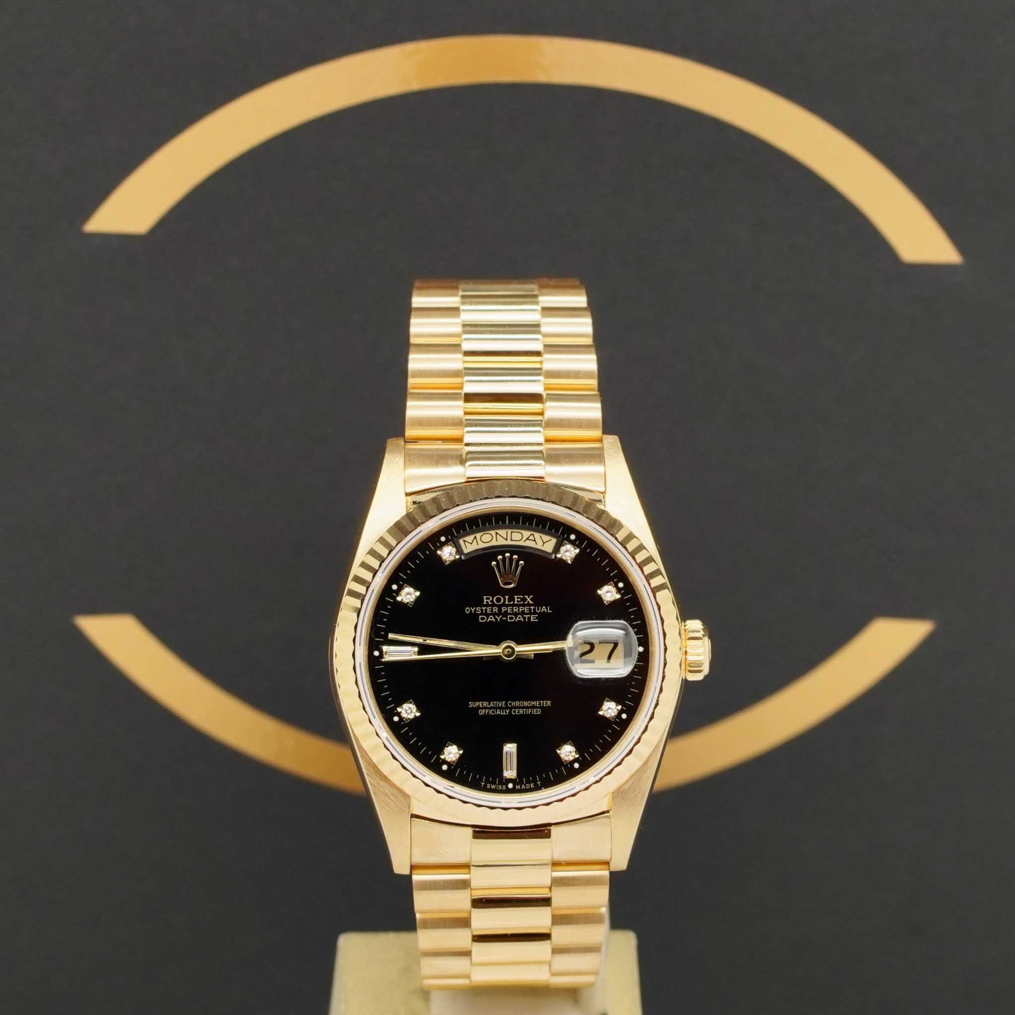 Rolex Day Date 36 - Ref: 18038 - aus 1986 - Box & Papiere