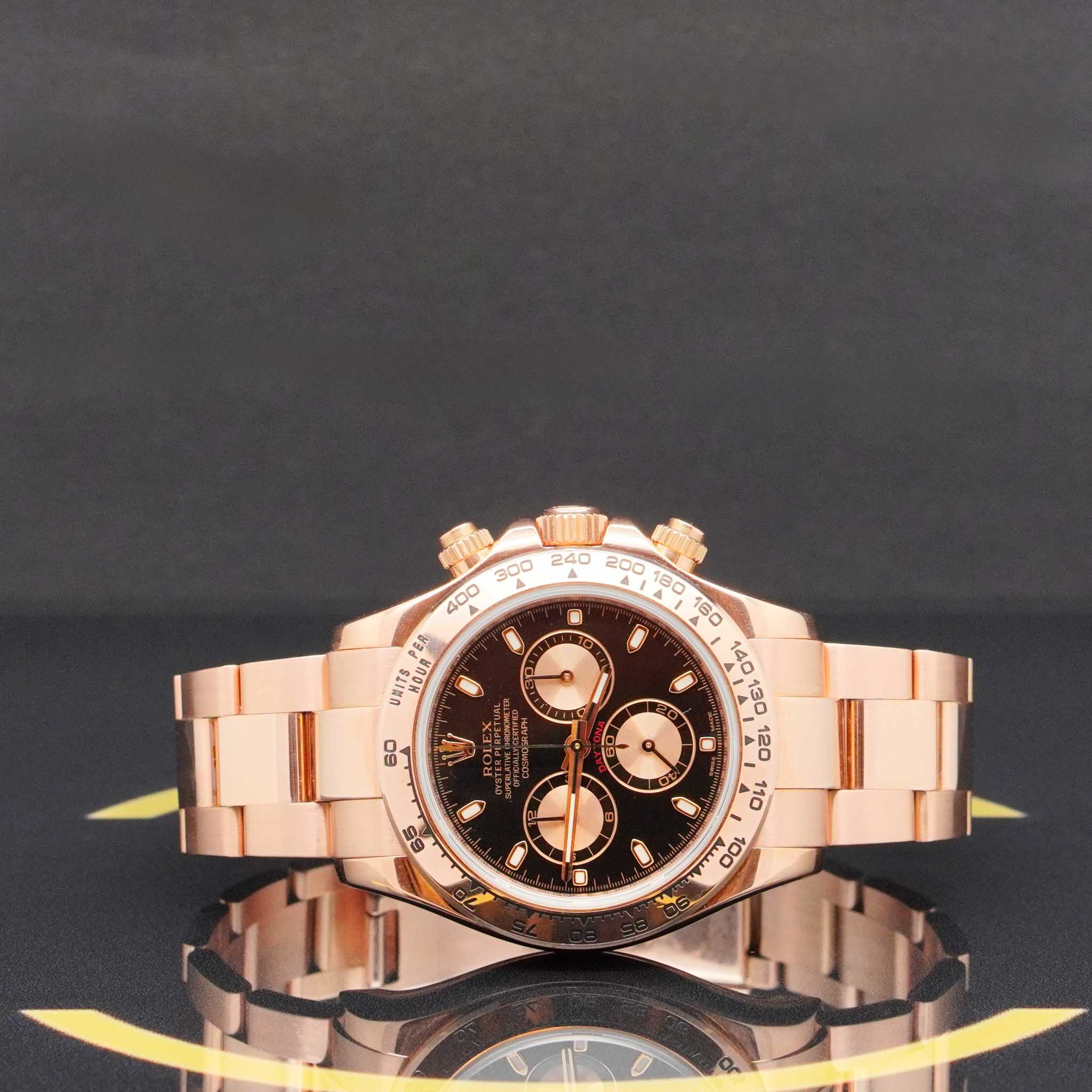 Rolex Daytona Rosegold - 116505 - 2011 - EU FULLSET
