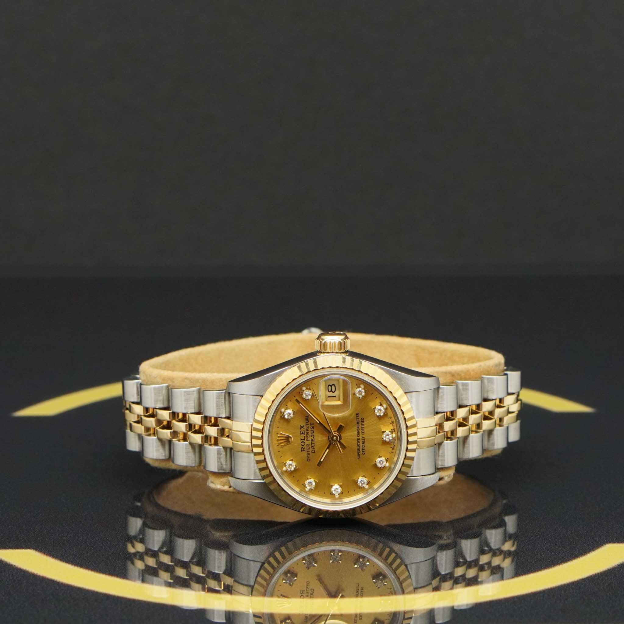 Rolex Lady Datejust 26 - Ref: 69173 - aus 1987 - Fullset