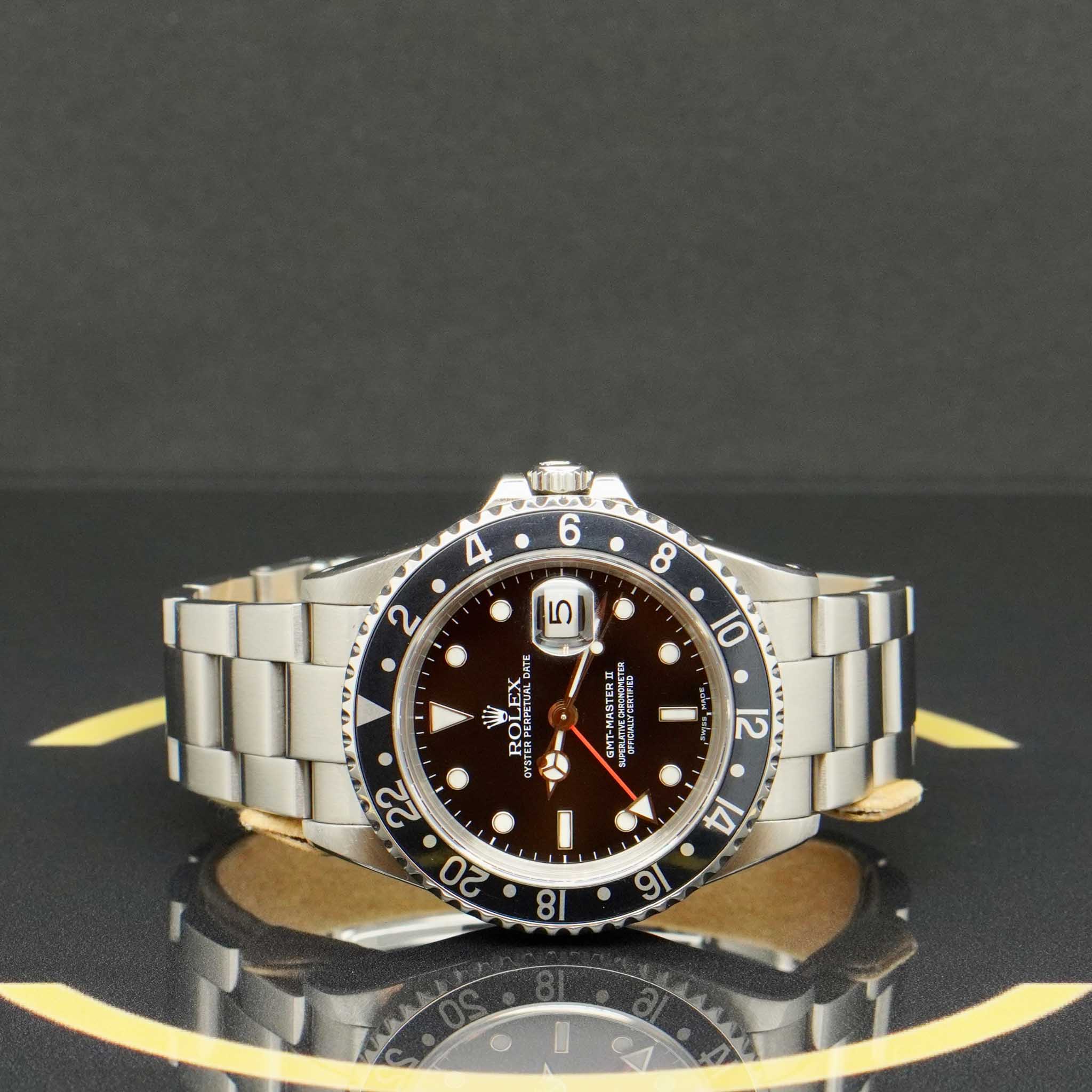 Rolex GMT-Master II Ref: 16710 - aus 2001 - Rolex Box