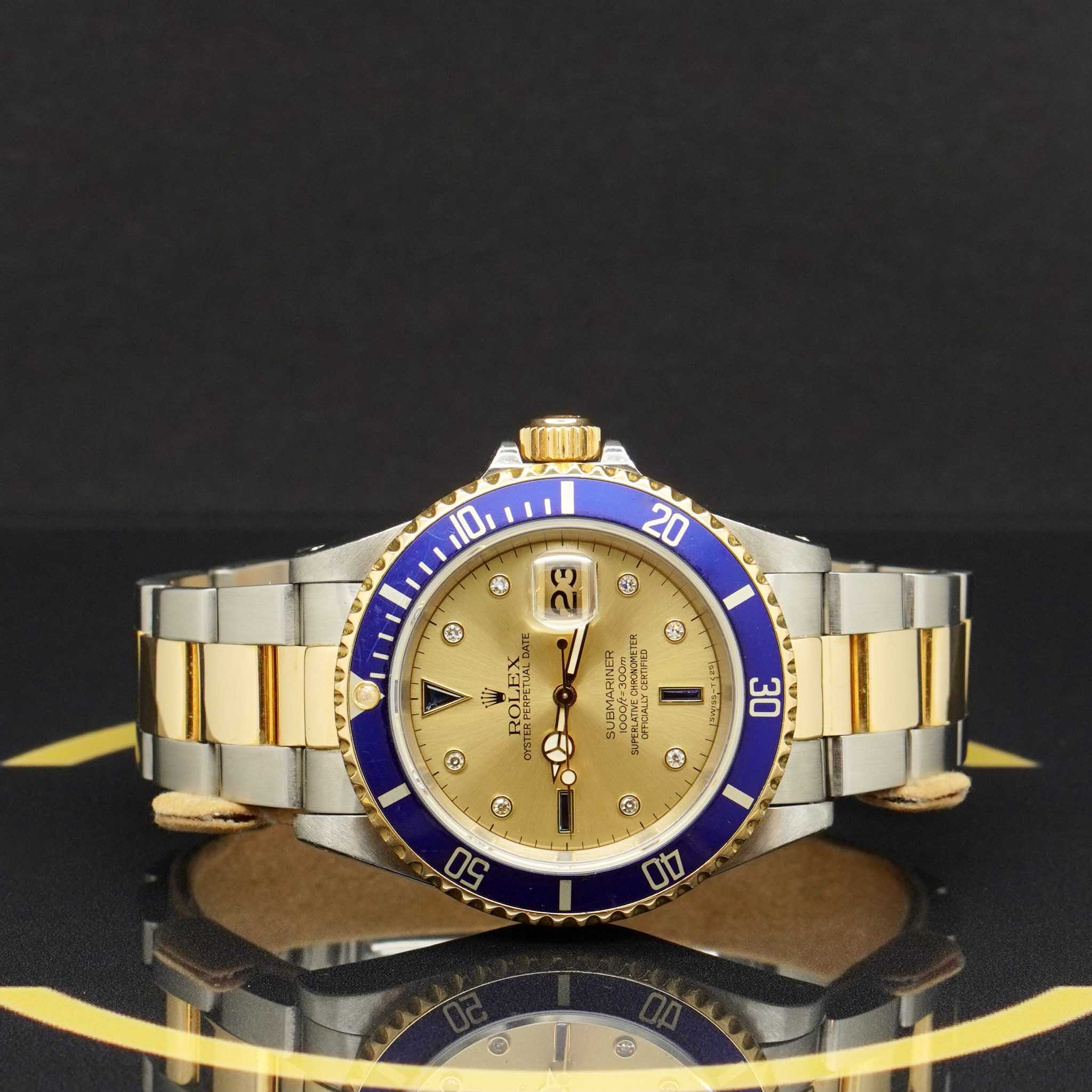 Rolex Submariner Date 40 S/G - 16613 - 1991 - Sultan Dial