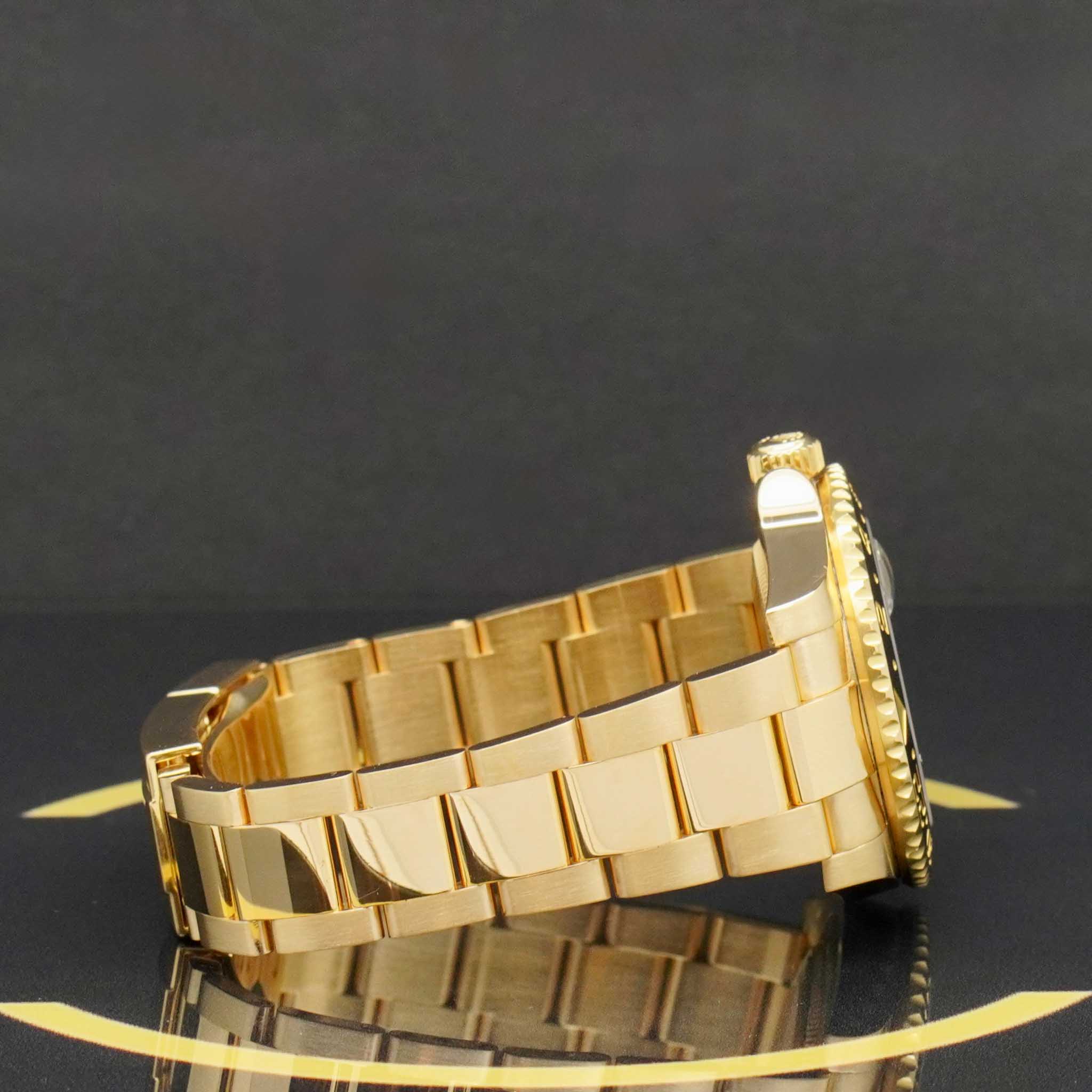 Rolex GMT-Master II Gold - Ref: 116718LN - aus 2016 - EU FULLSET