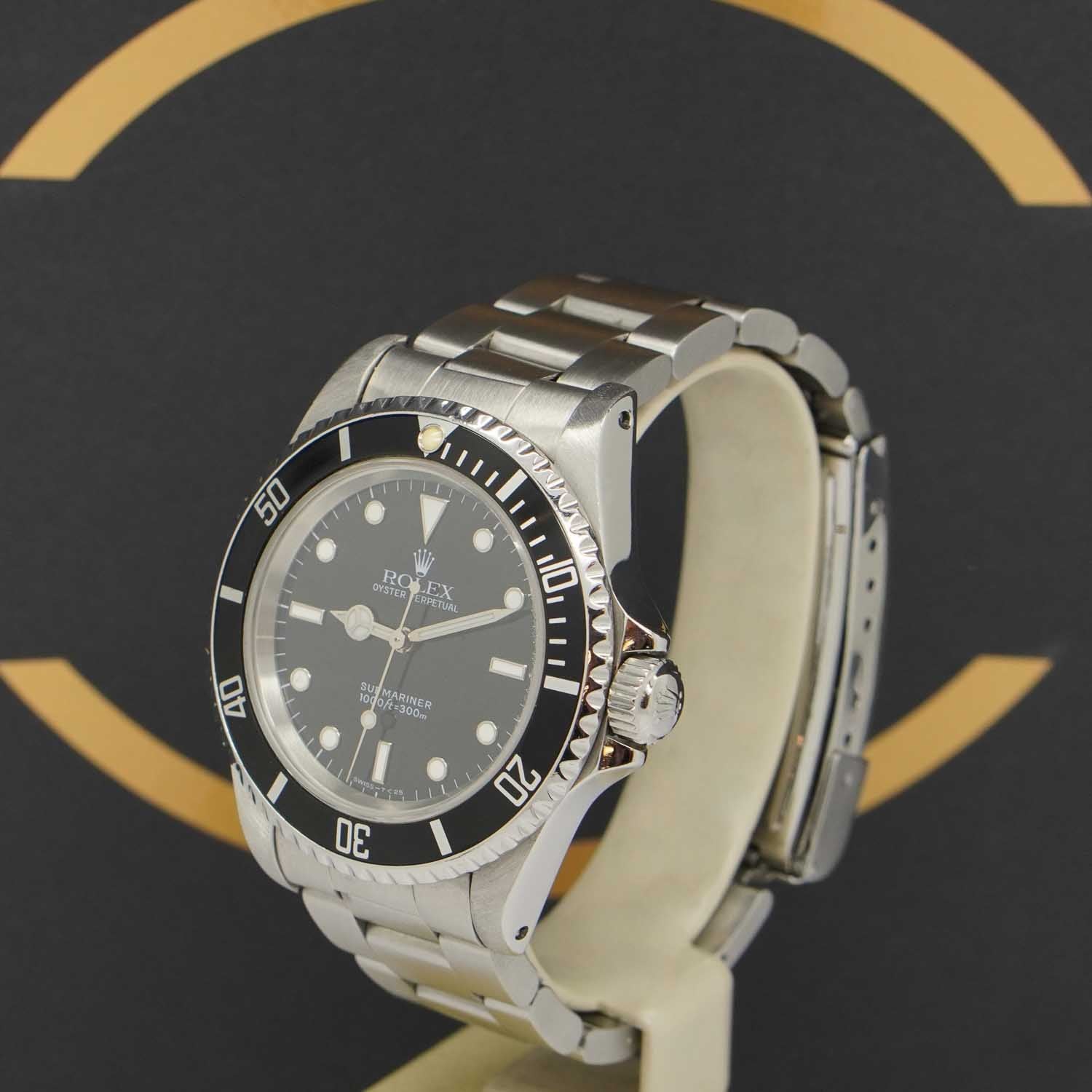 Rolex Submariner No Date 40 - 14060 - 1994 - LC100 Box & Papiere