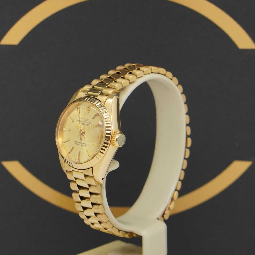 Rolex Lady-Datejust 26 - 6917 - 1973 - Box & EU Papiere