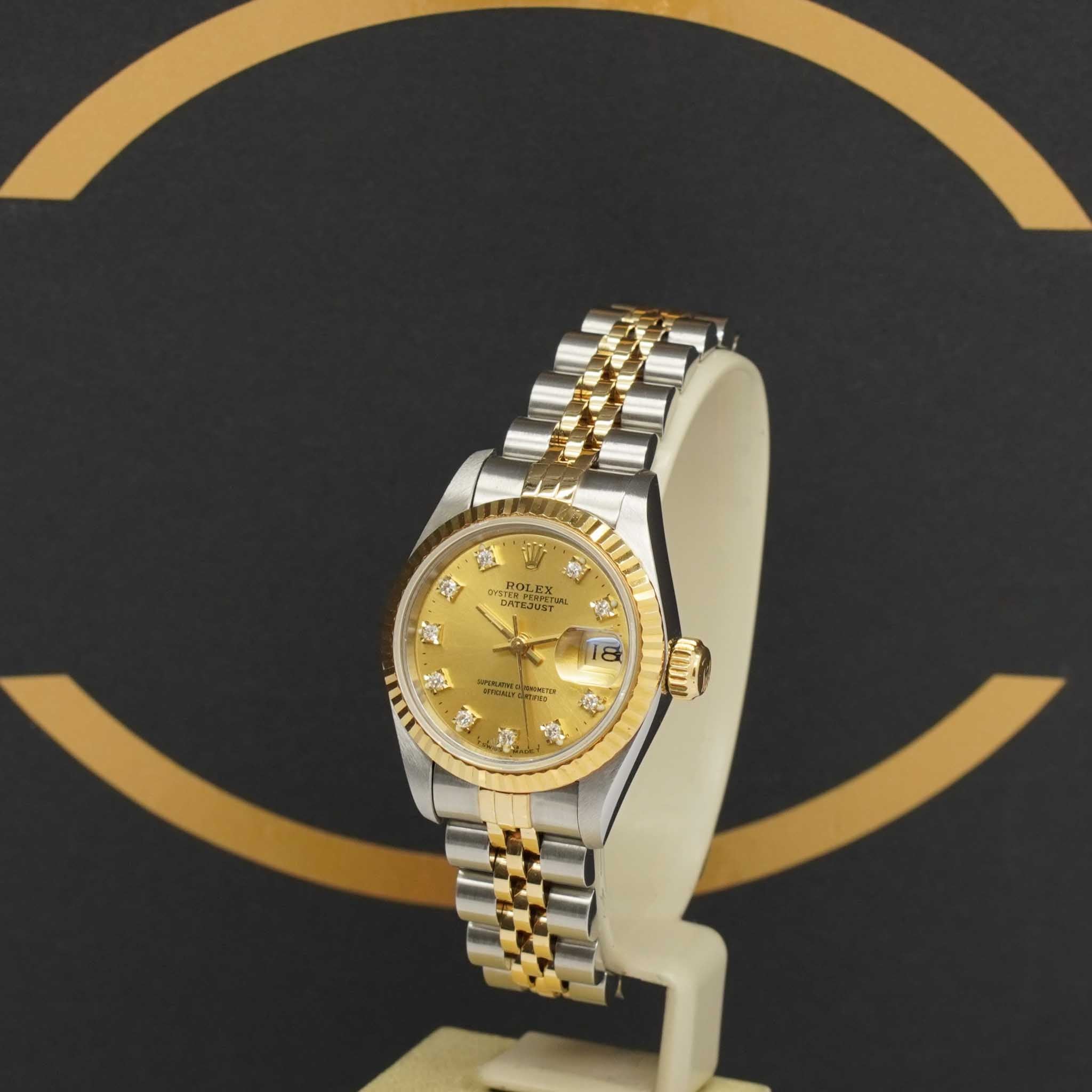 Rolex Lady Datejust 26 - Ref: 69173 - aus 1987 - Fullset